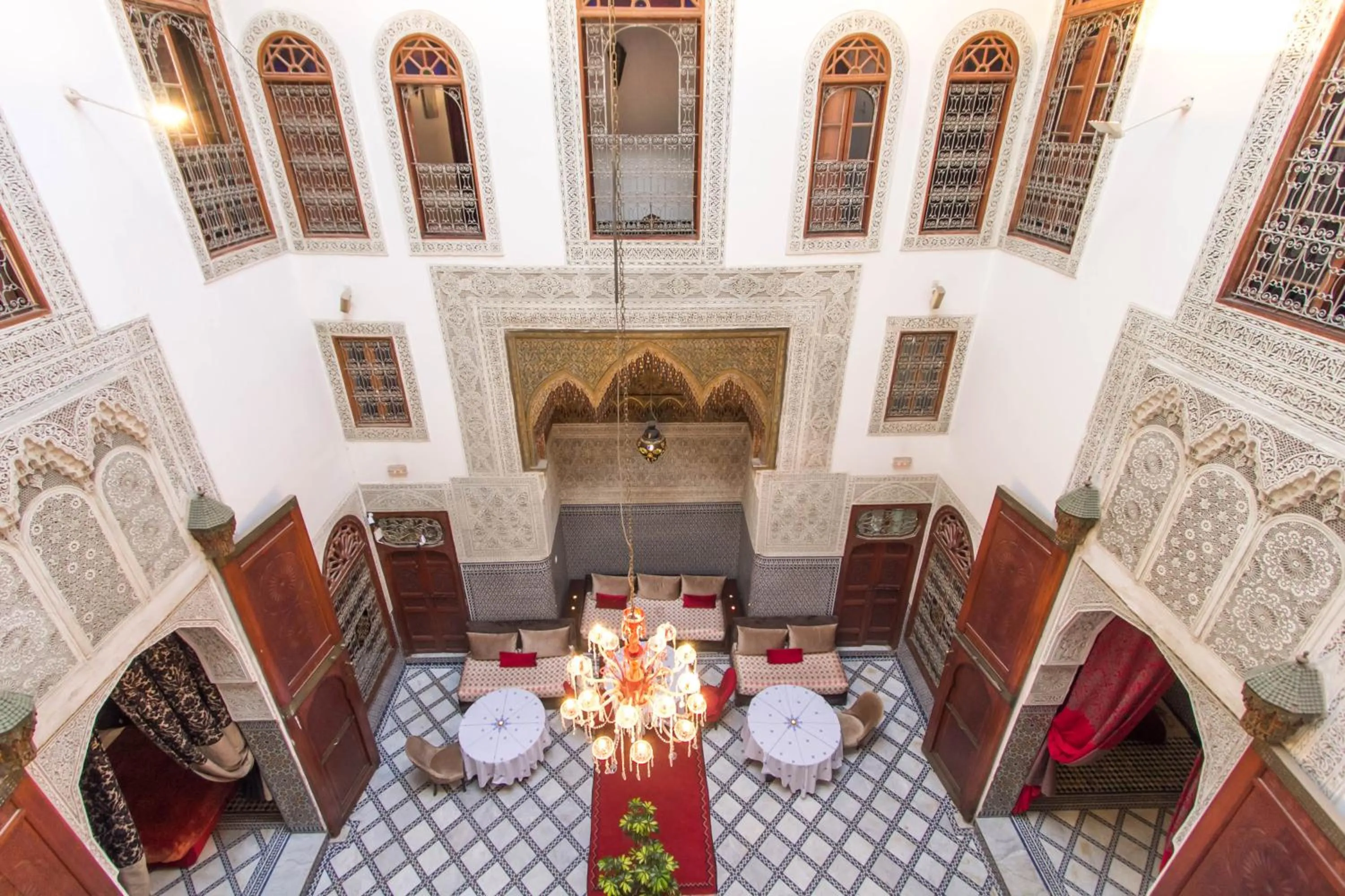 Patio in Riad Fez Yamanda