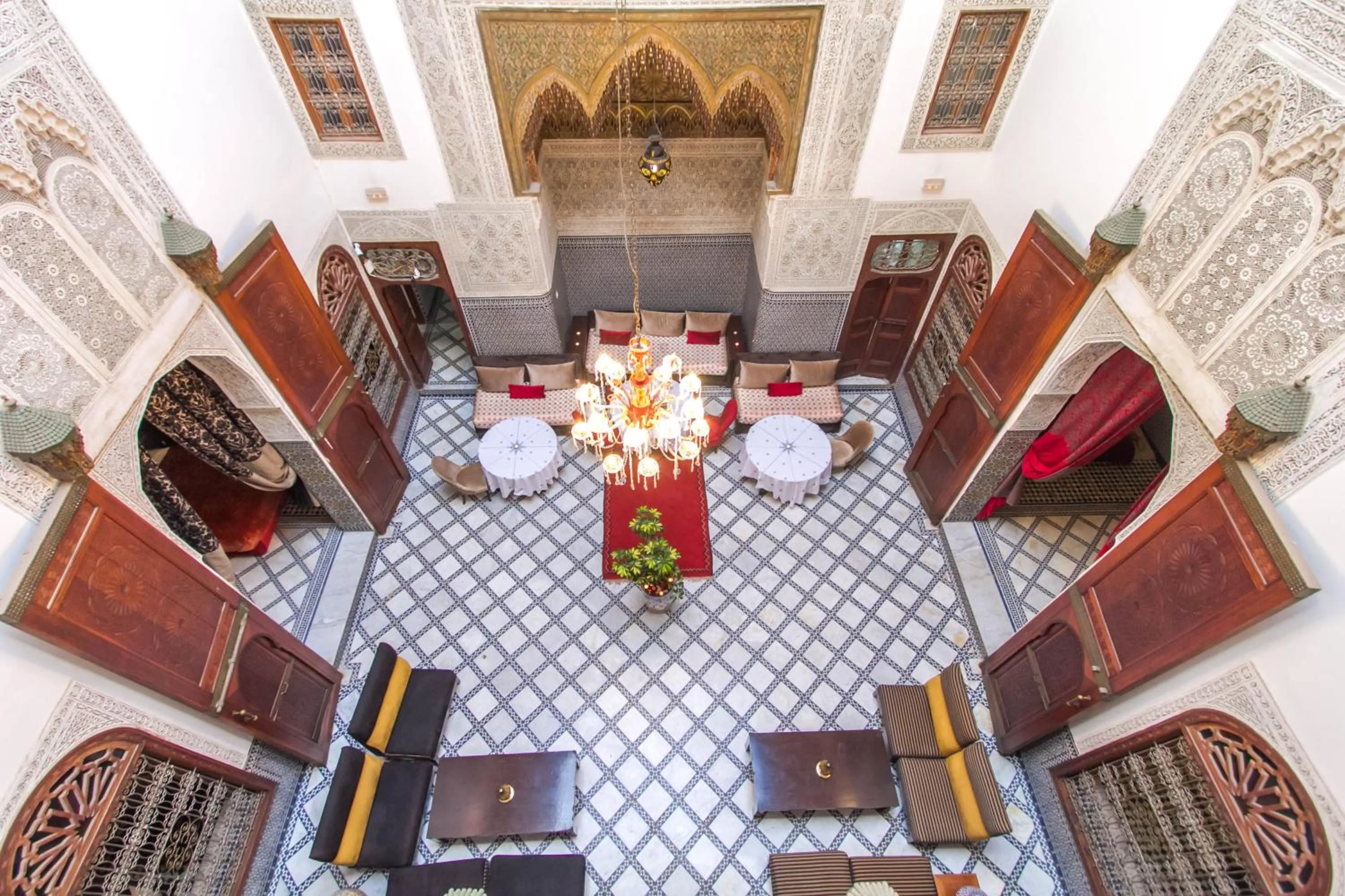 Patio in Riad Fez Yamanda