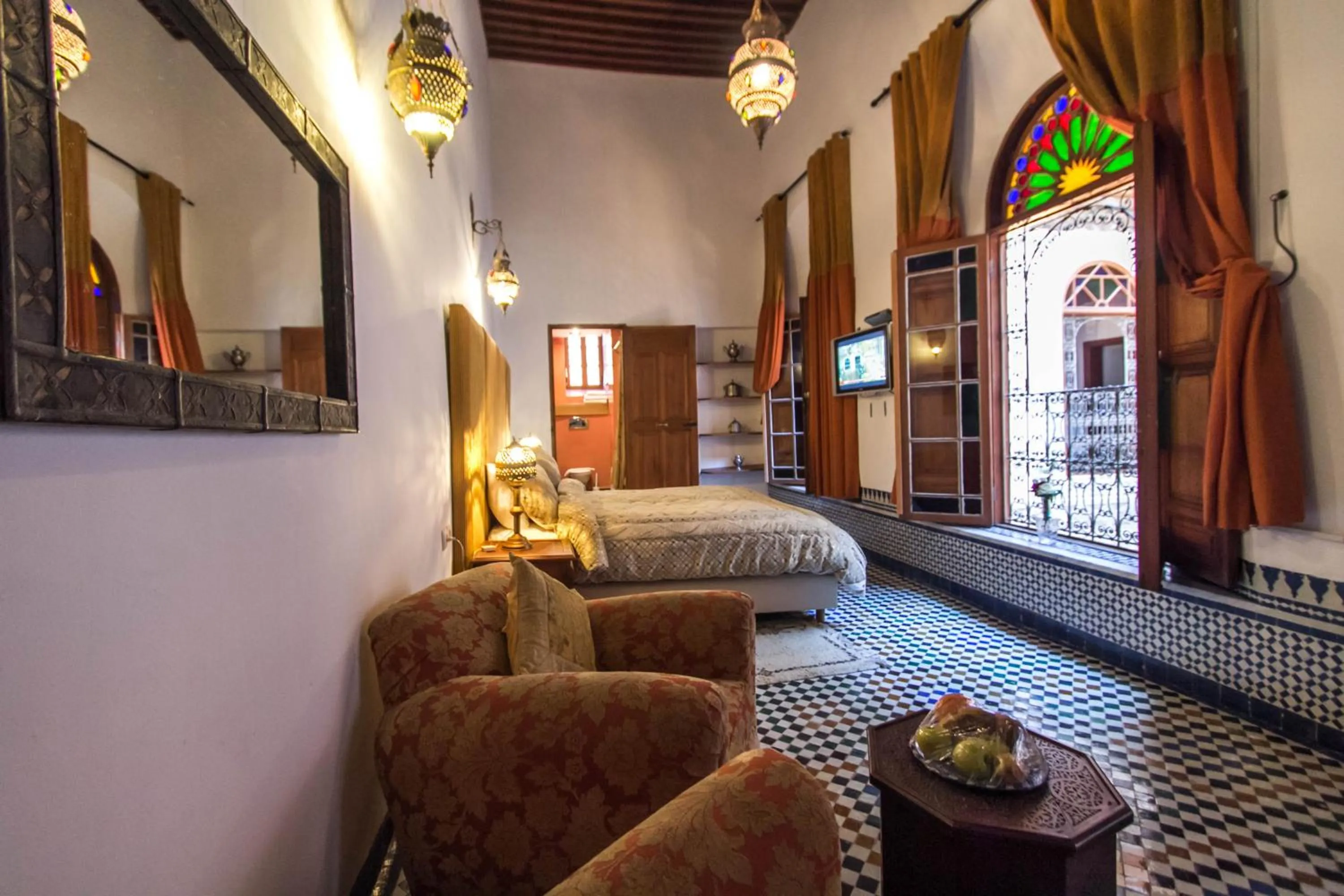 Bedroom in Riad Fez Yamanda