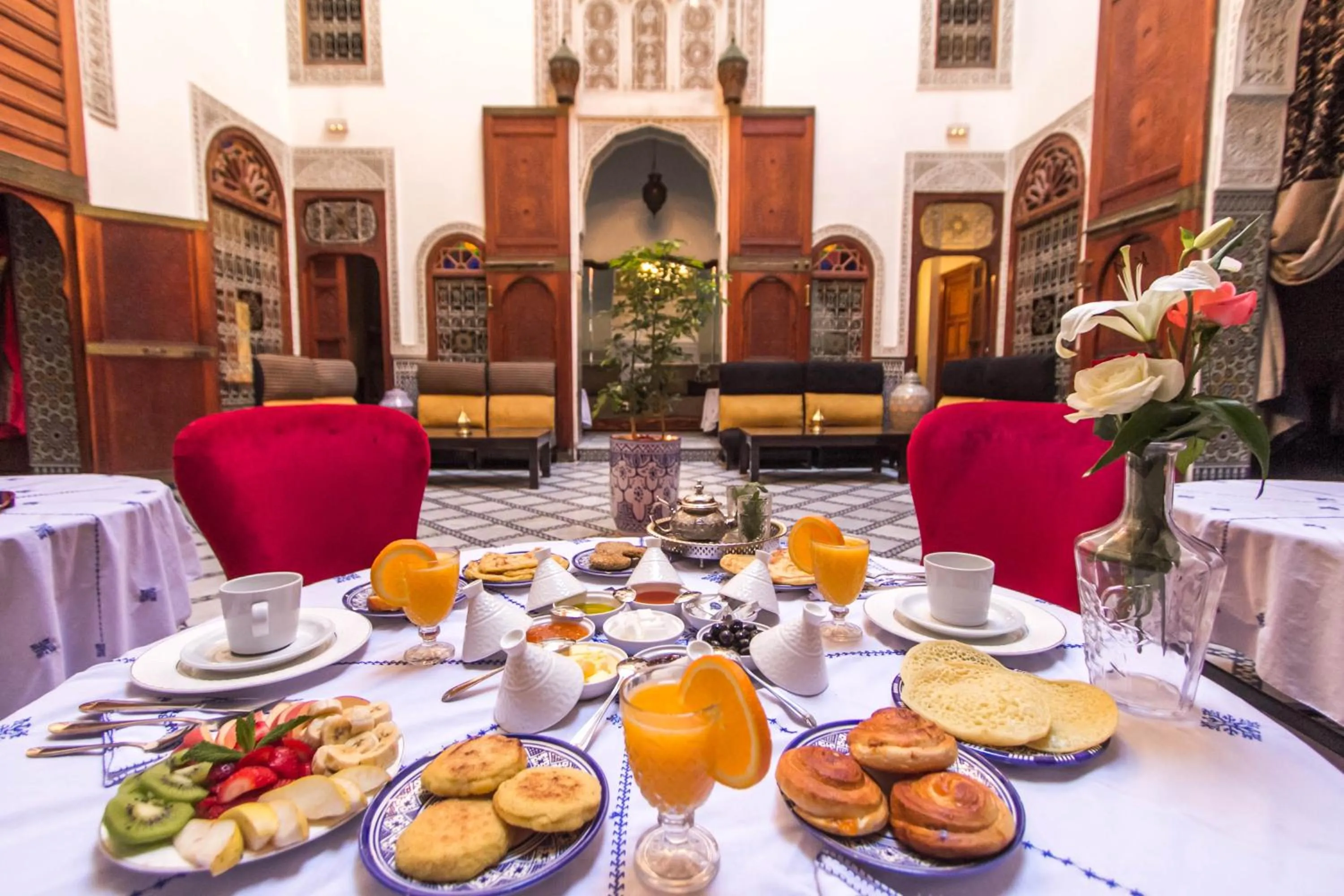 Breakfast in Riad Fez Yamanda