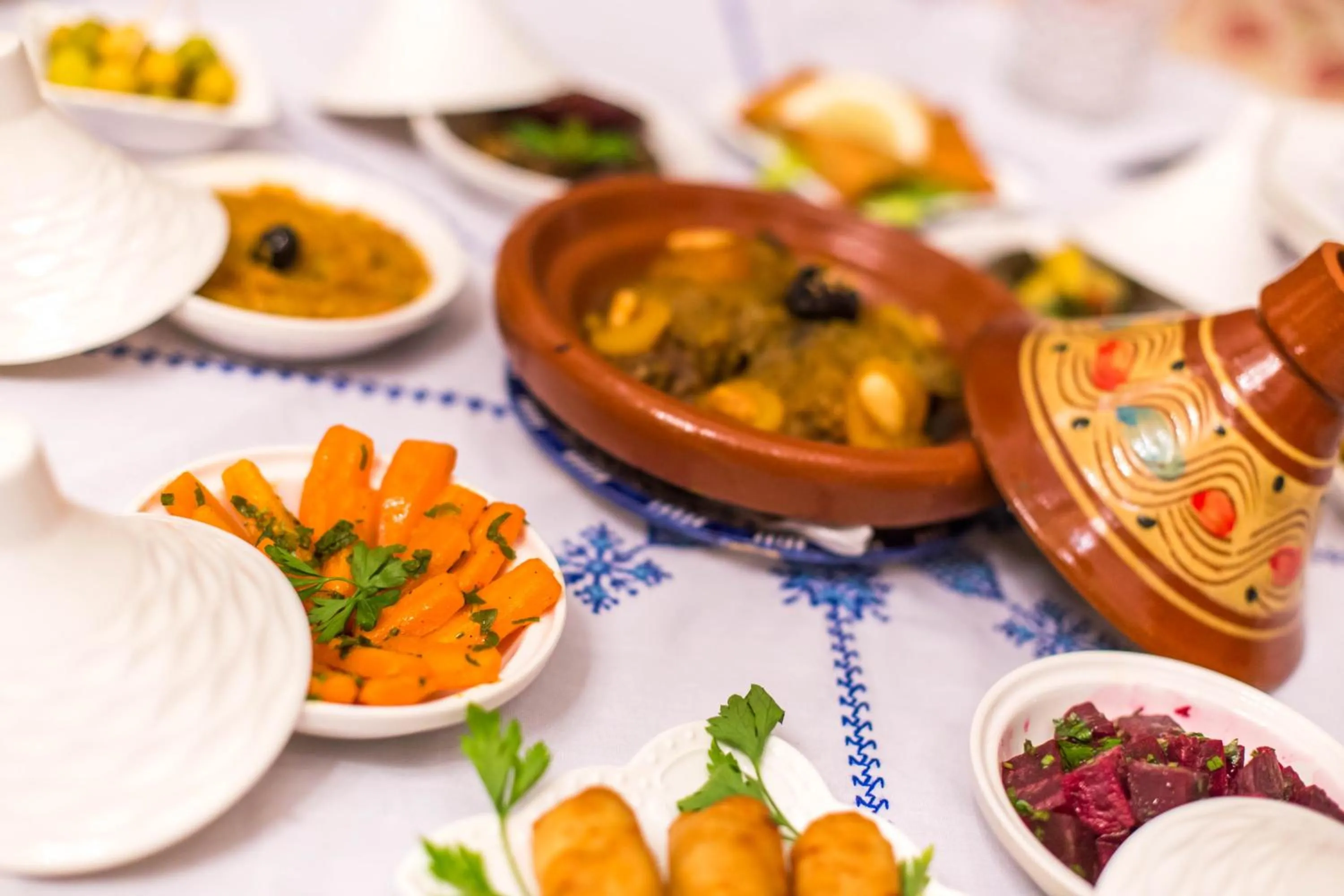 Restaurant/places to eat in Riad Fez Yamanda