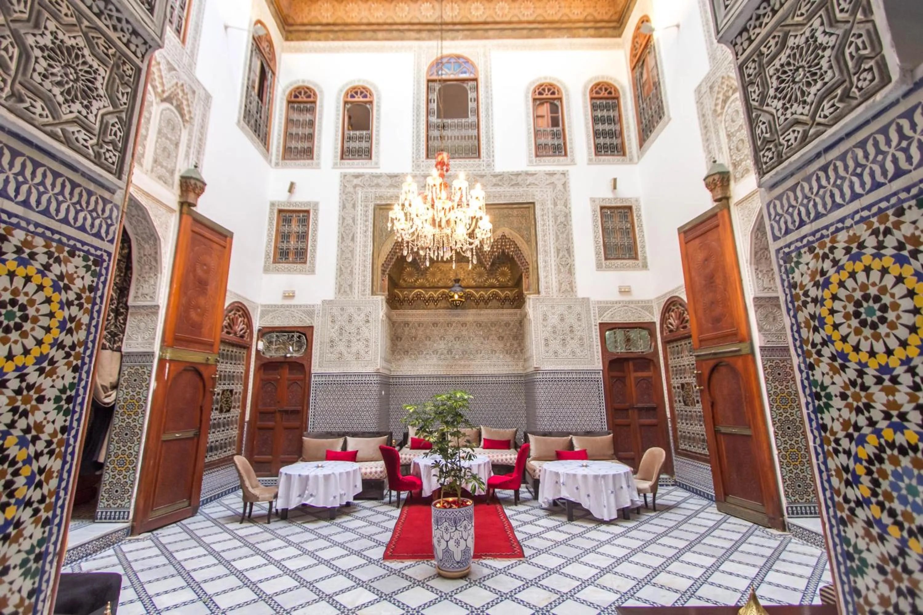 Patio in Riad Fez Yamanda