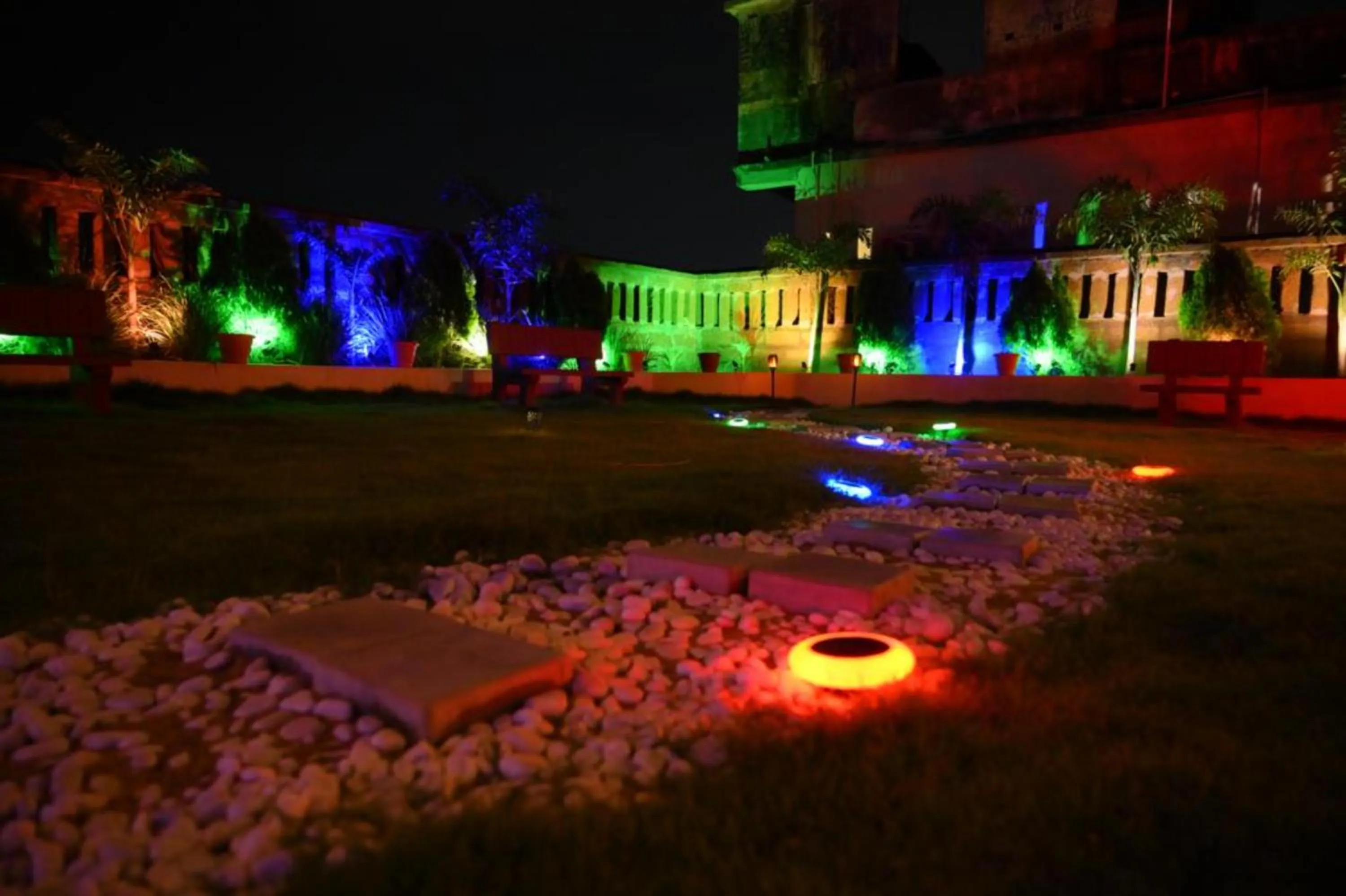 Garden, Property Building in Bottom Up Villa Bhubaneswar