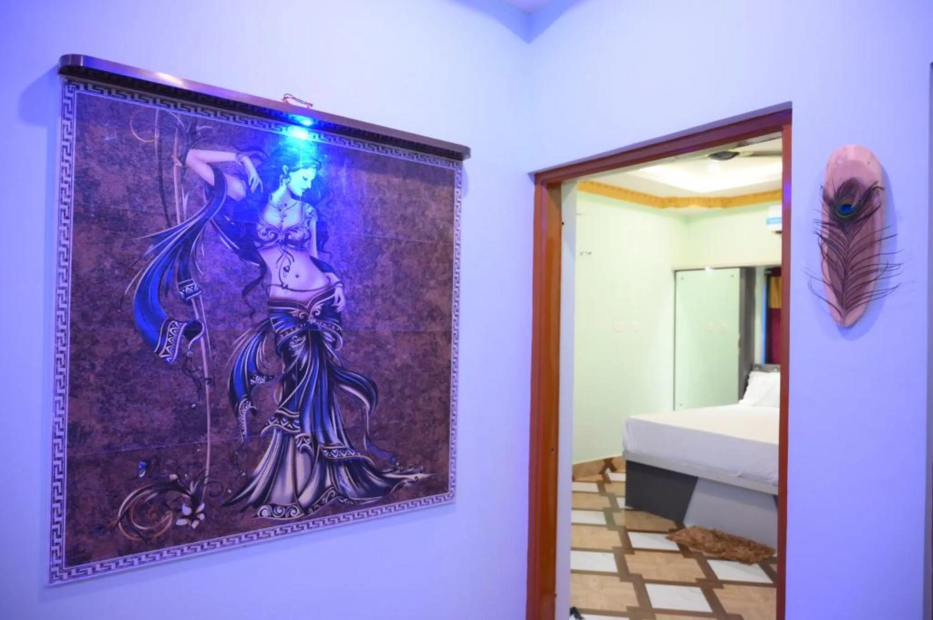 Bedroom in Bottom Up Villa Bhubaneswar