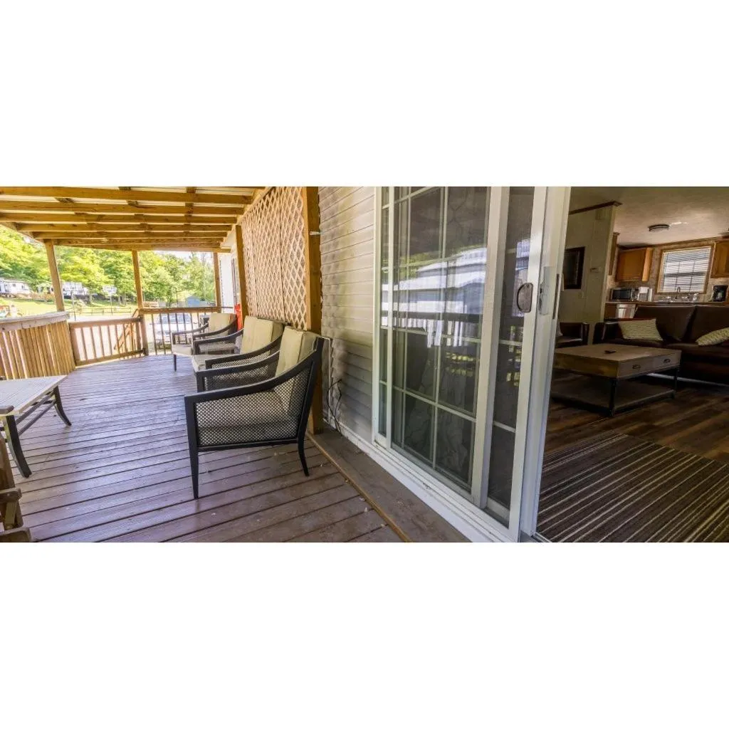 Patio in Shady Shores RV Resort & Campground