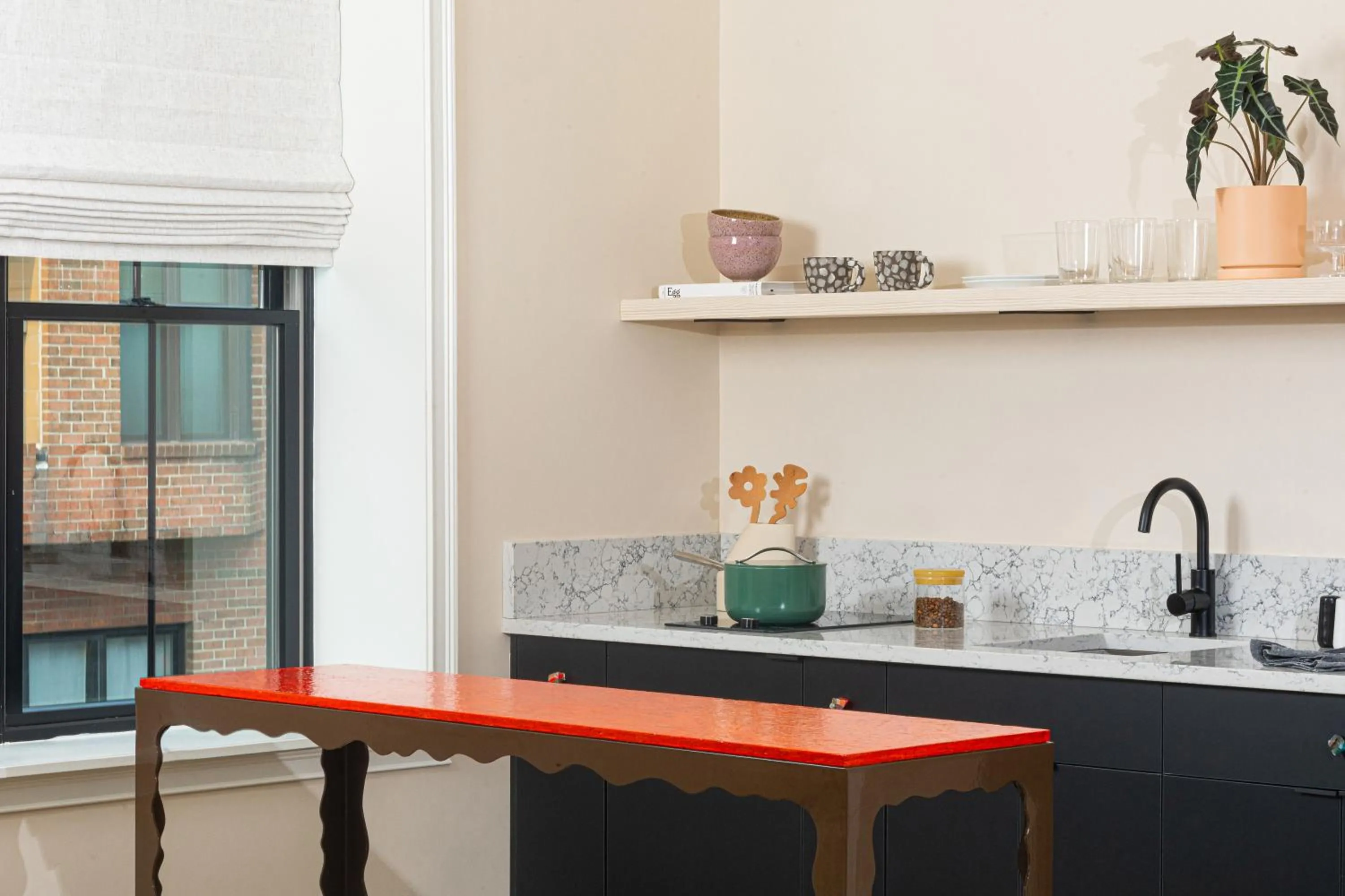 kitchen in YOWIE Hotel