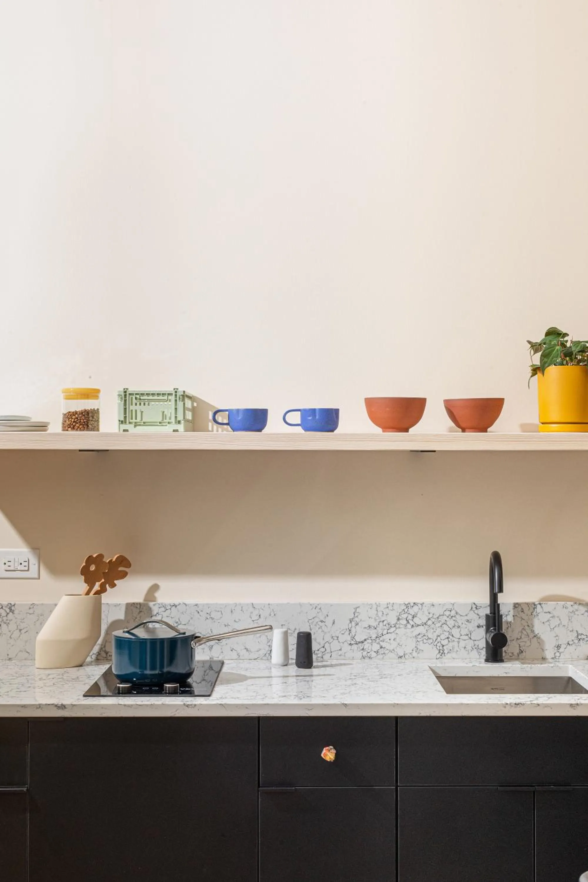 kitchen in YOWIE Hotel