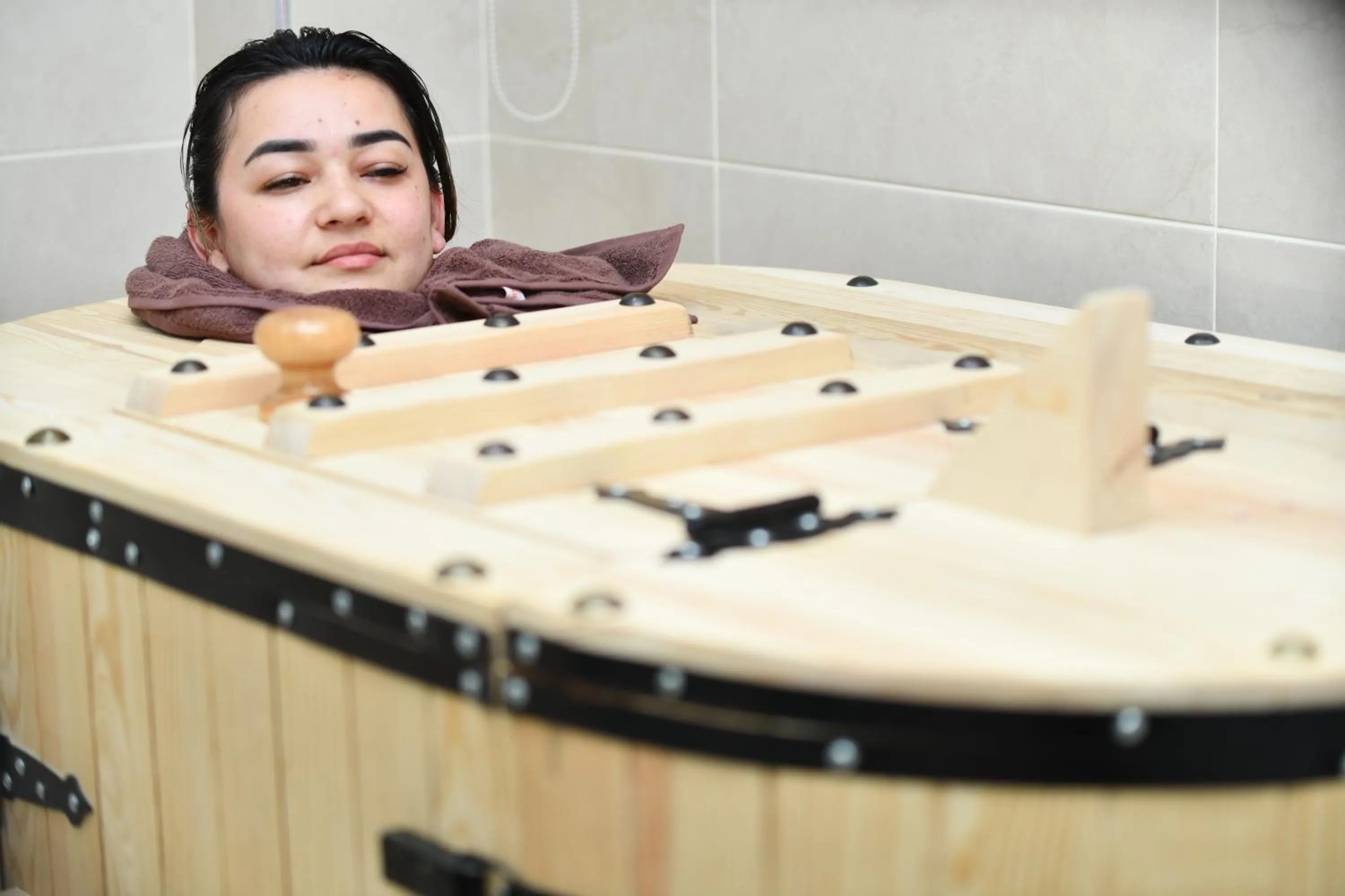 Spa and wellness centre/facilities in Sun City Hotel & Spa Naftalan