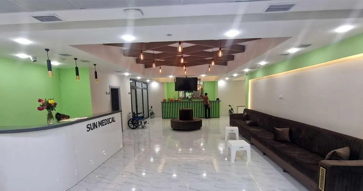 Lobby or reception in Sun City Hotel & Spa Naftalan