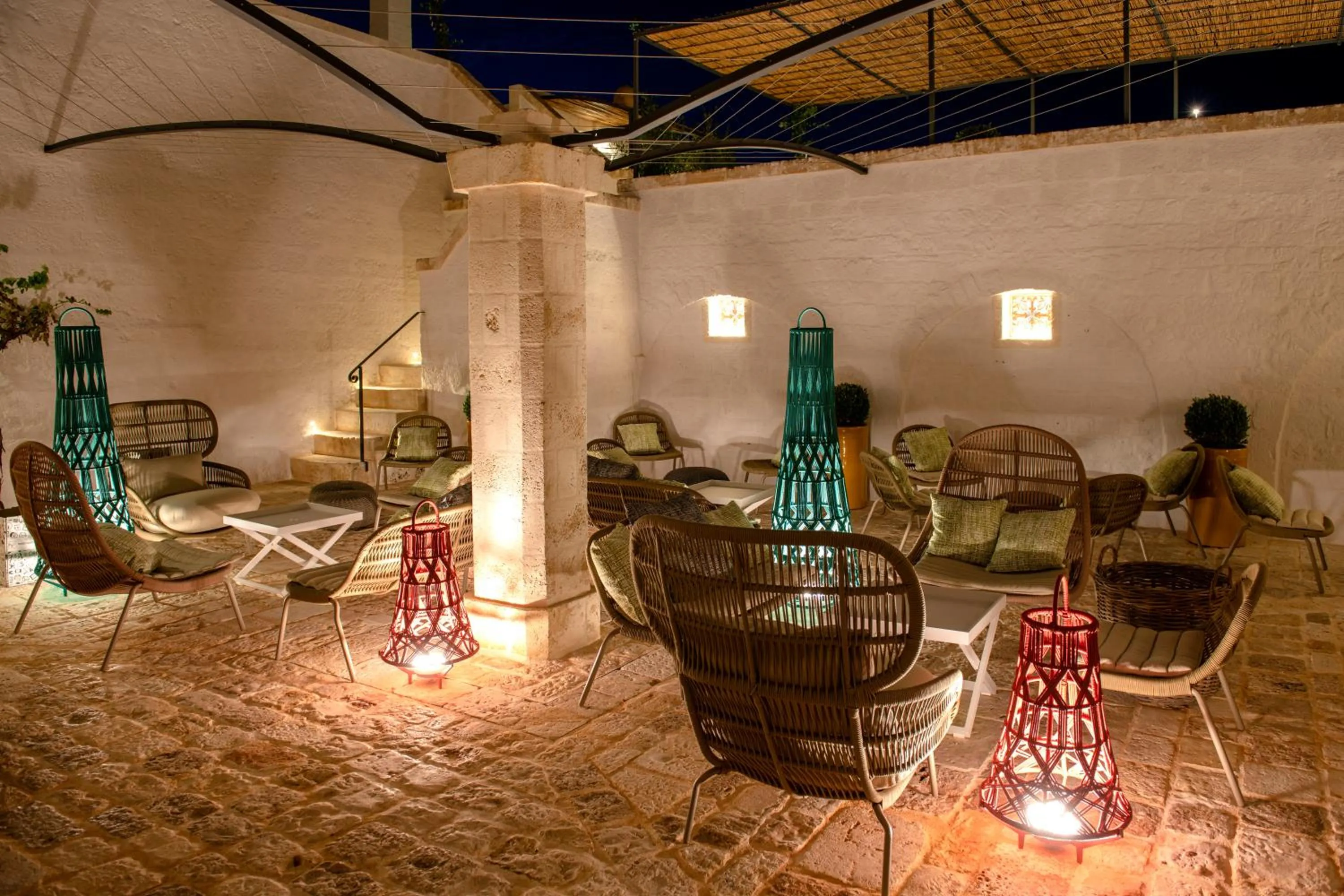 Lounge or bar in Masseria Auraterrae