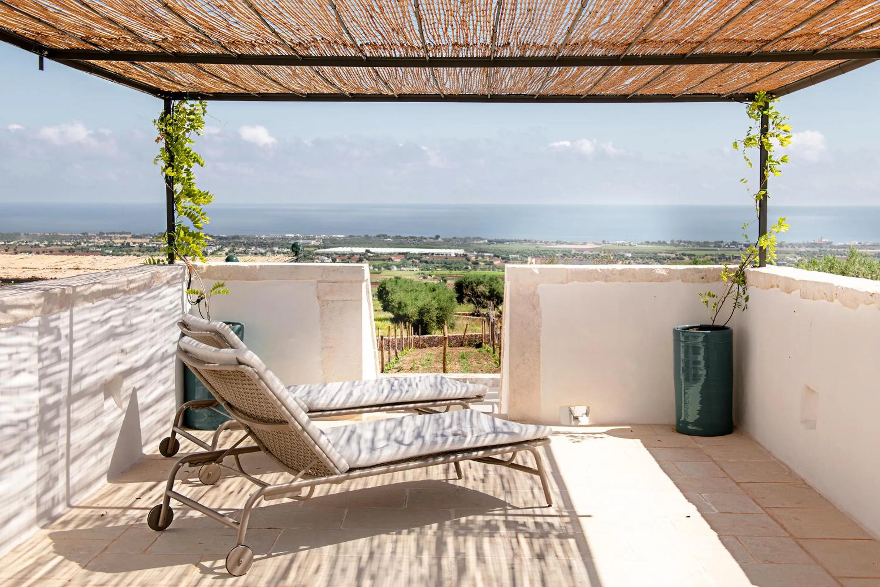 Patio in Masseria Auraterrae