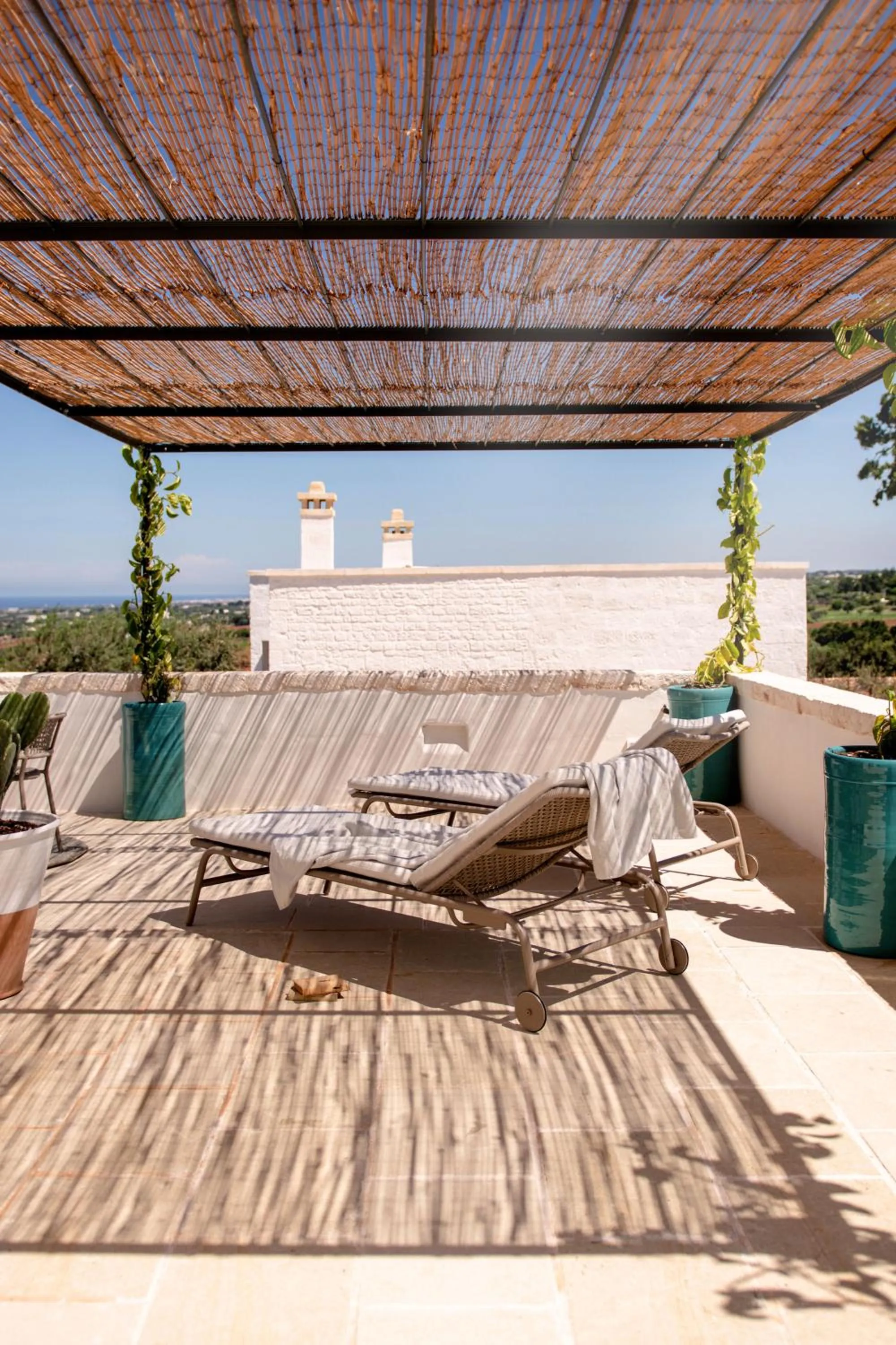 Patio in Masseria Auraterrae