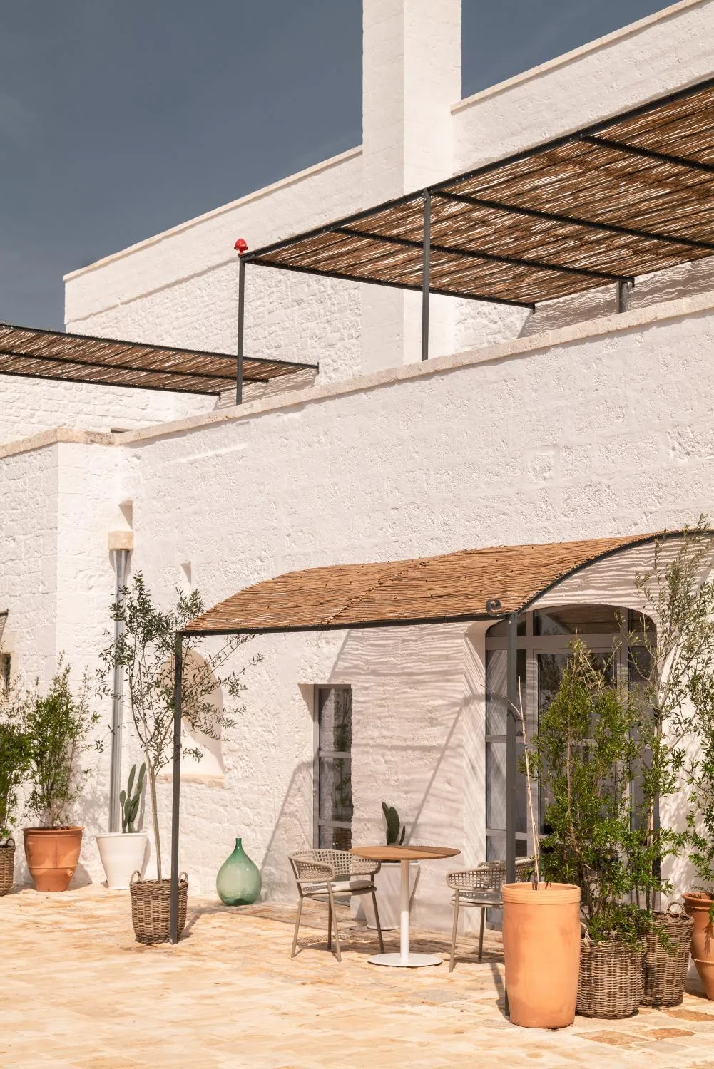 Patio in Masseria Auraterrae