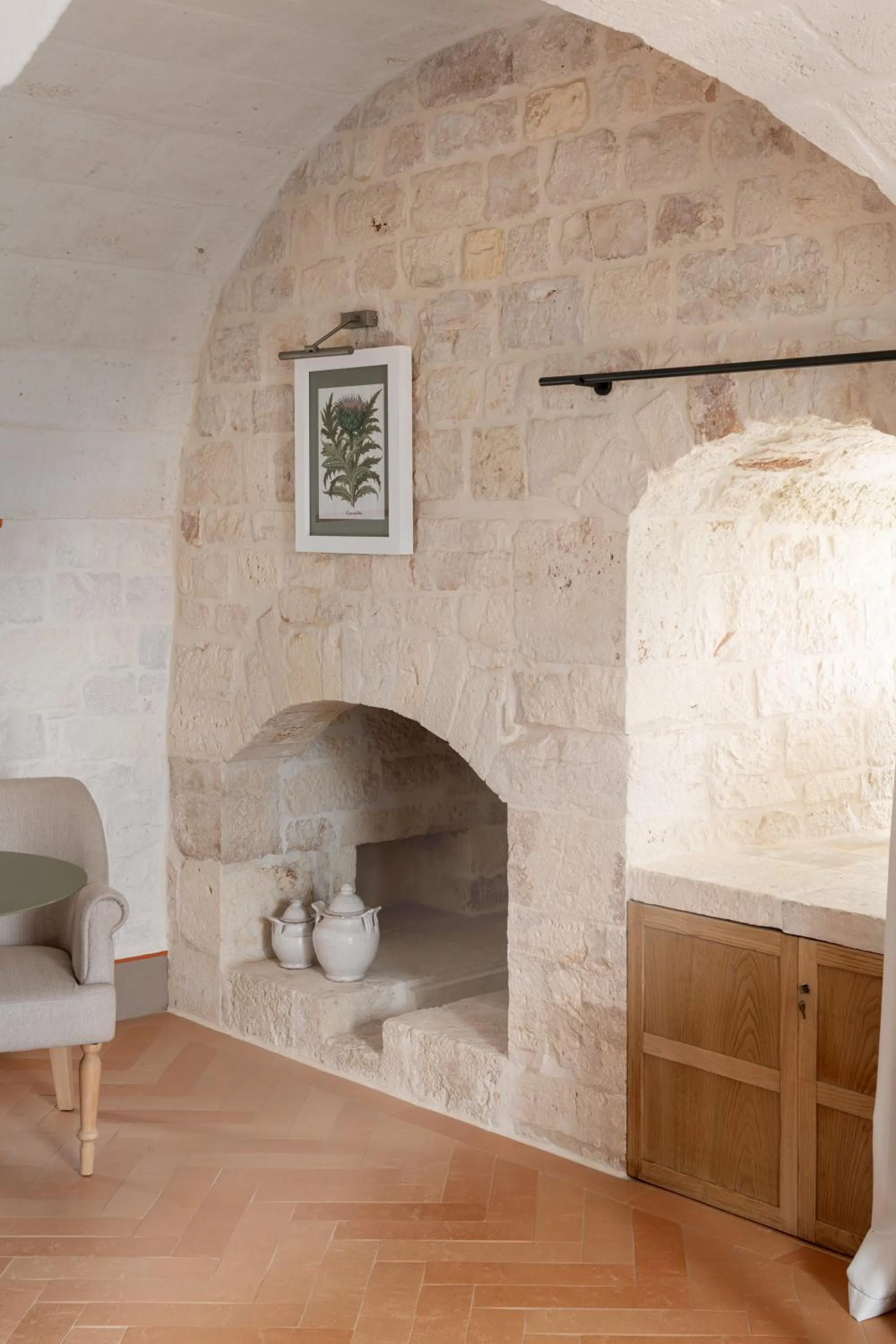 flat iron in Masseria Auraterrae