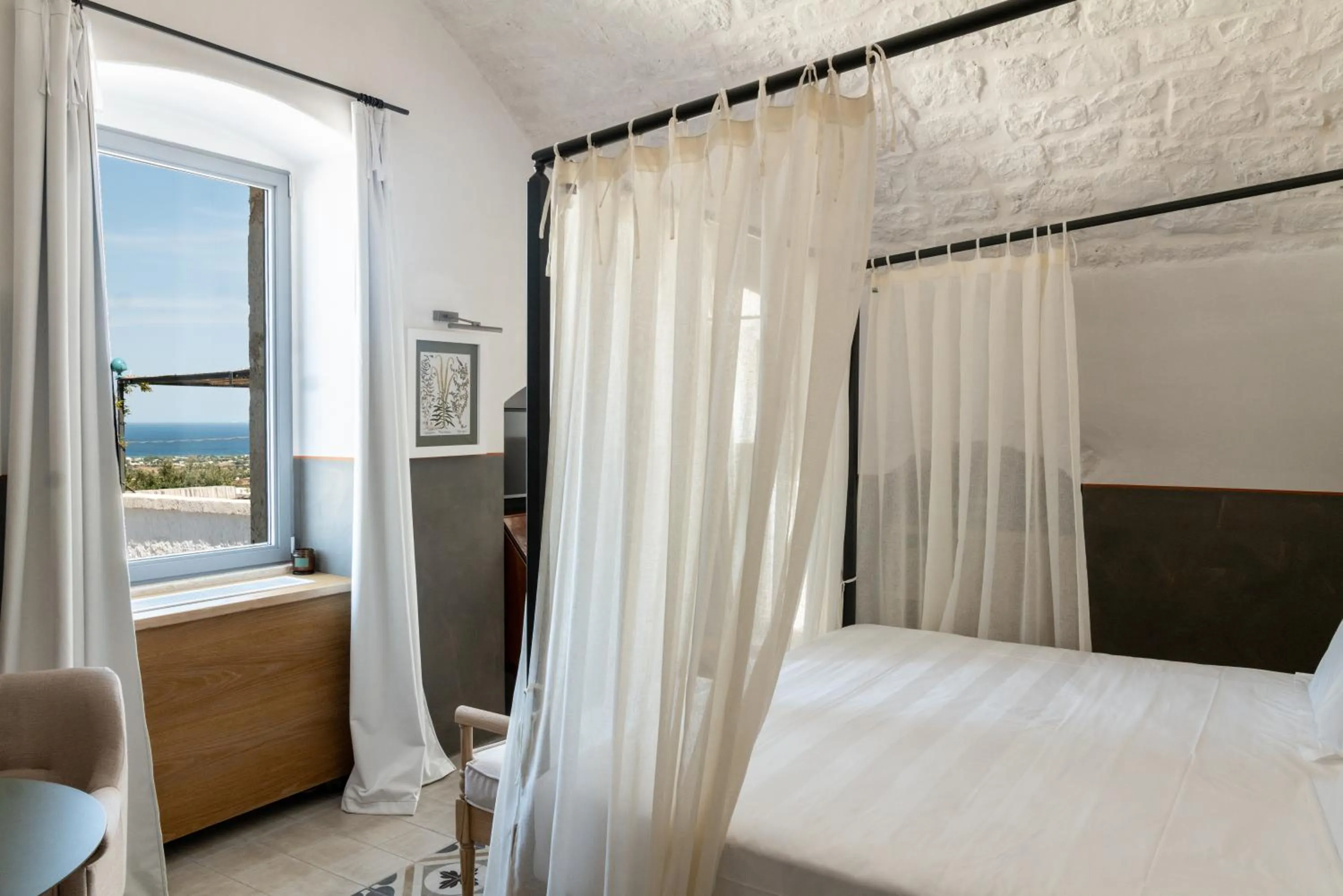 Bed in Masseria Auraterrae