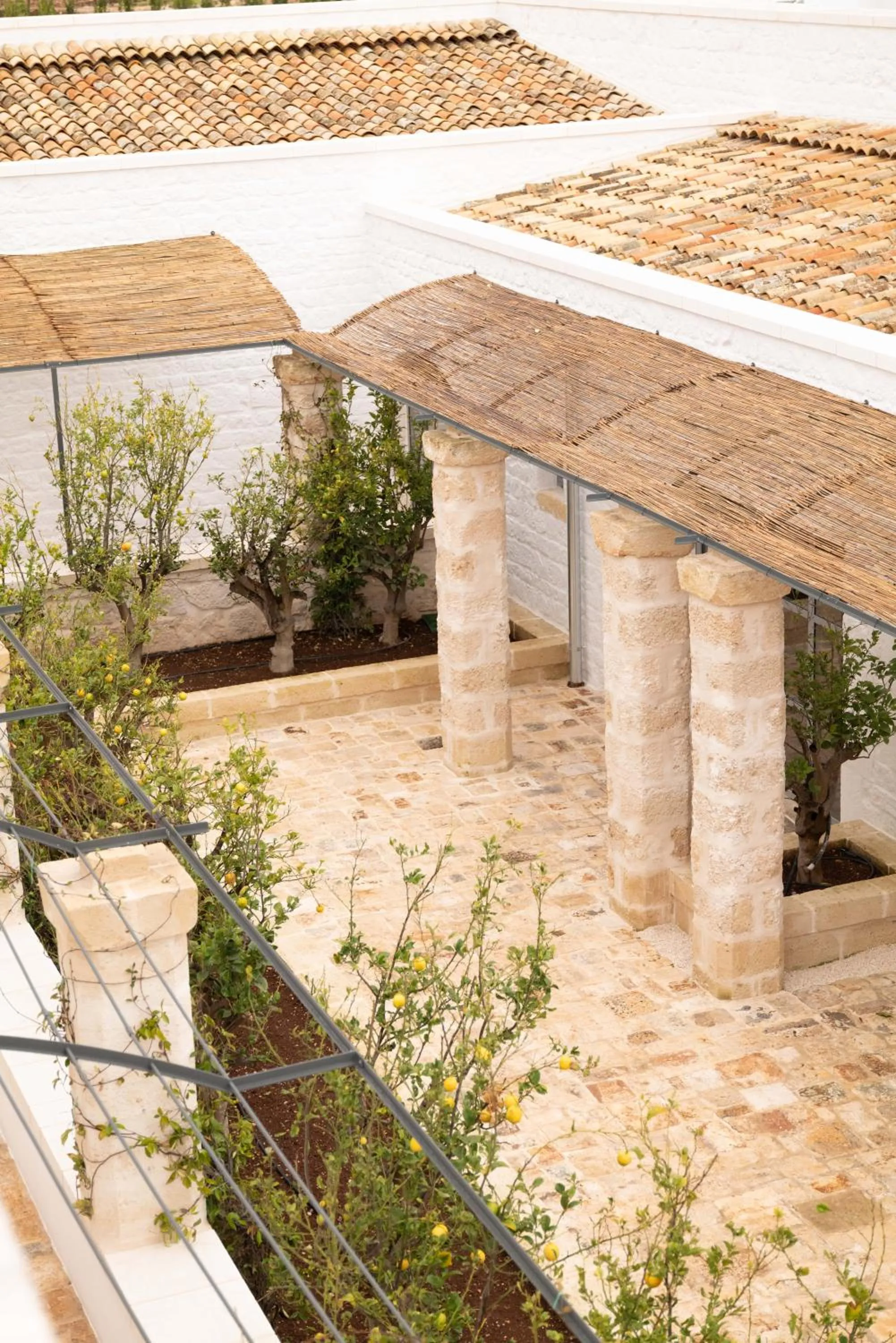 Patio in Masseria Auraterrae