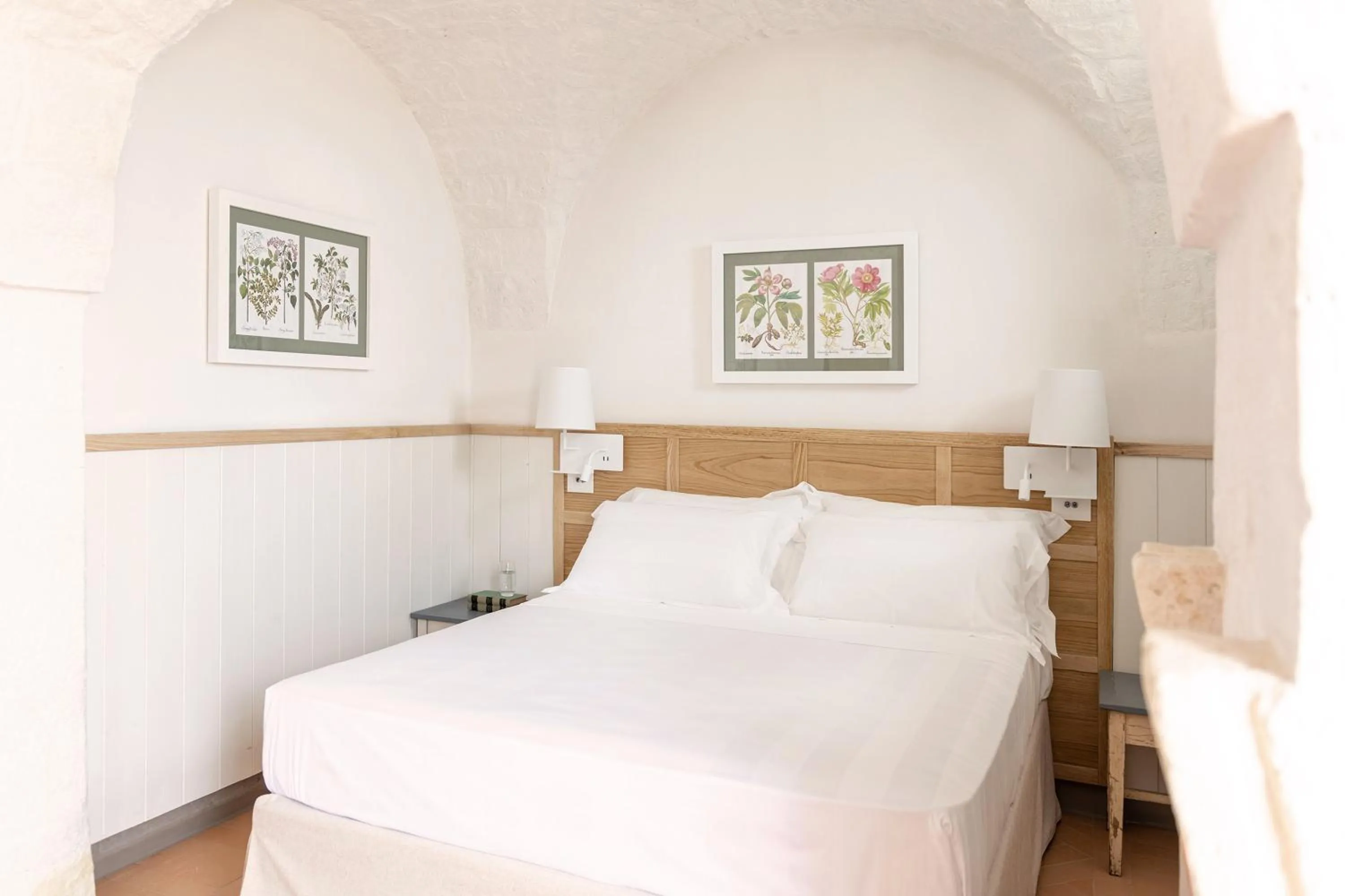 Bed in Masseria Auraterrae