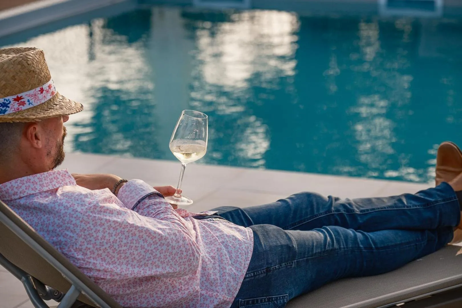 Pool view in The Originals City, Relais d'Estillac, Agen Sud