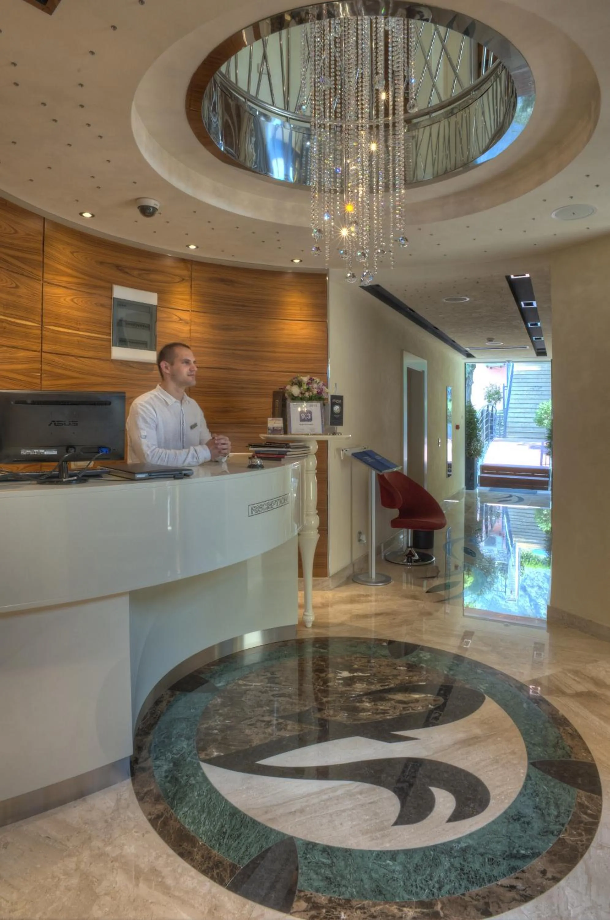 Lobby or reception in Hotel Forza Mare