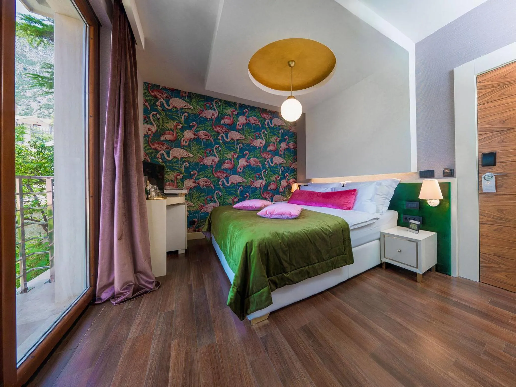 Bed in Hotel Forza Mare