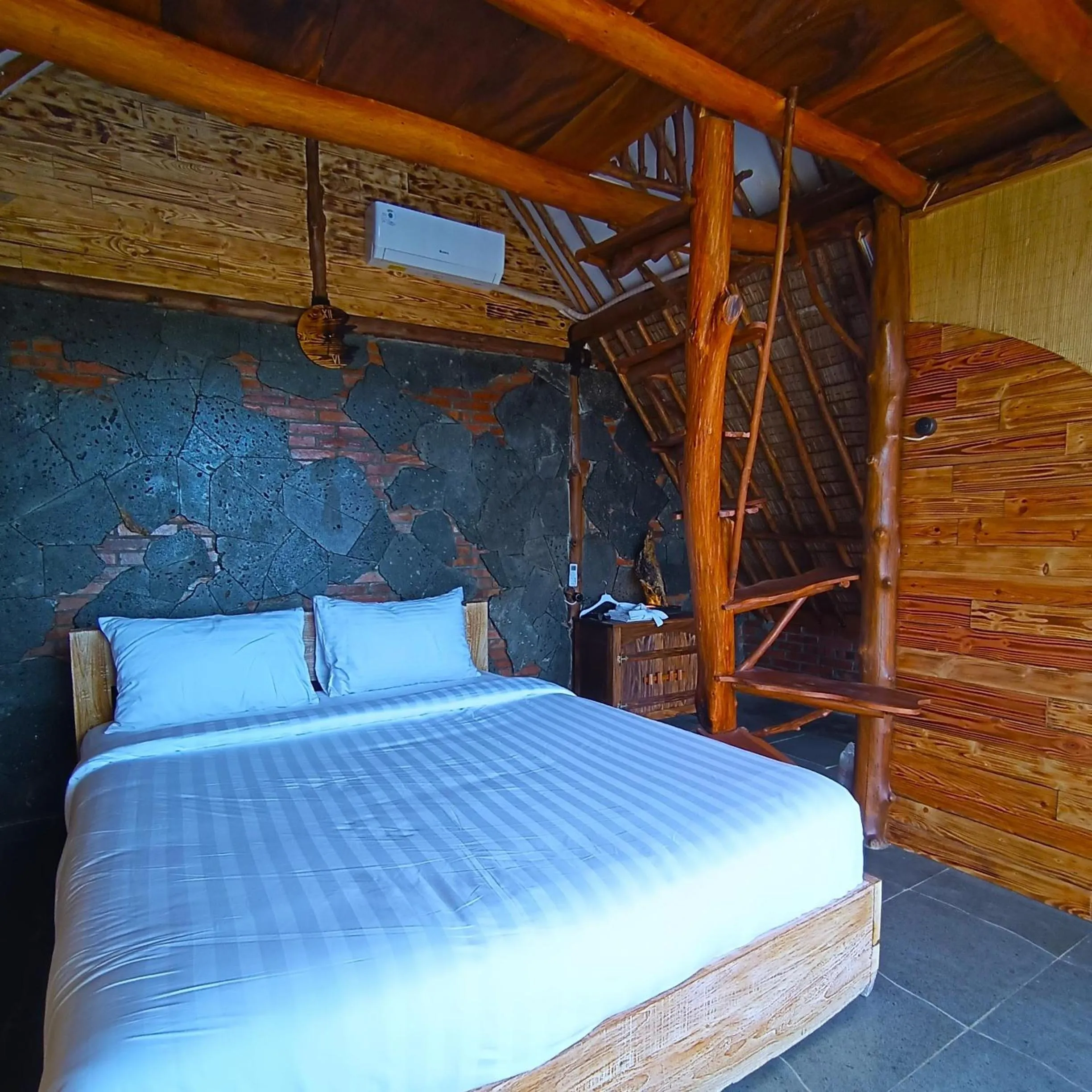 Bed in Ama Awa Resort