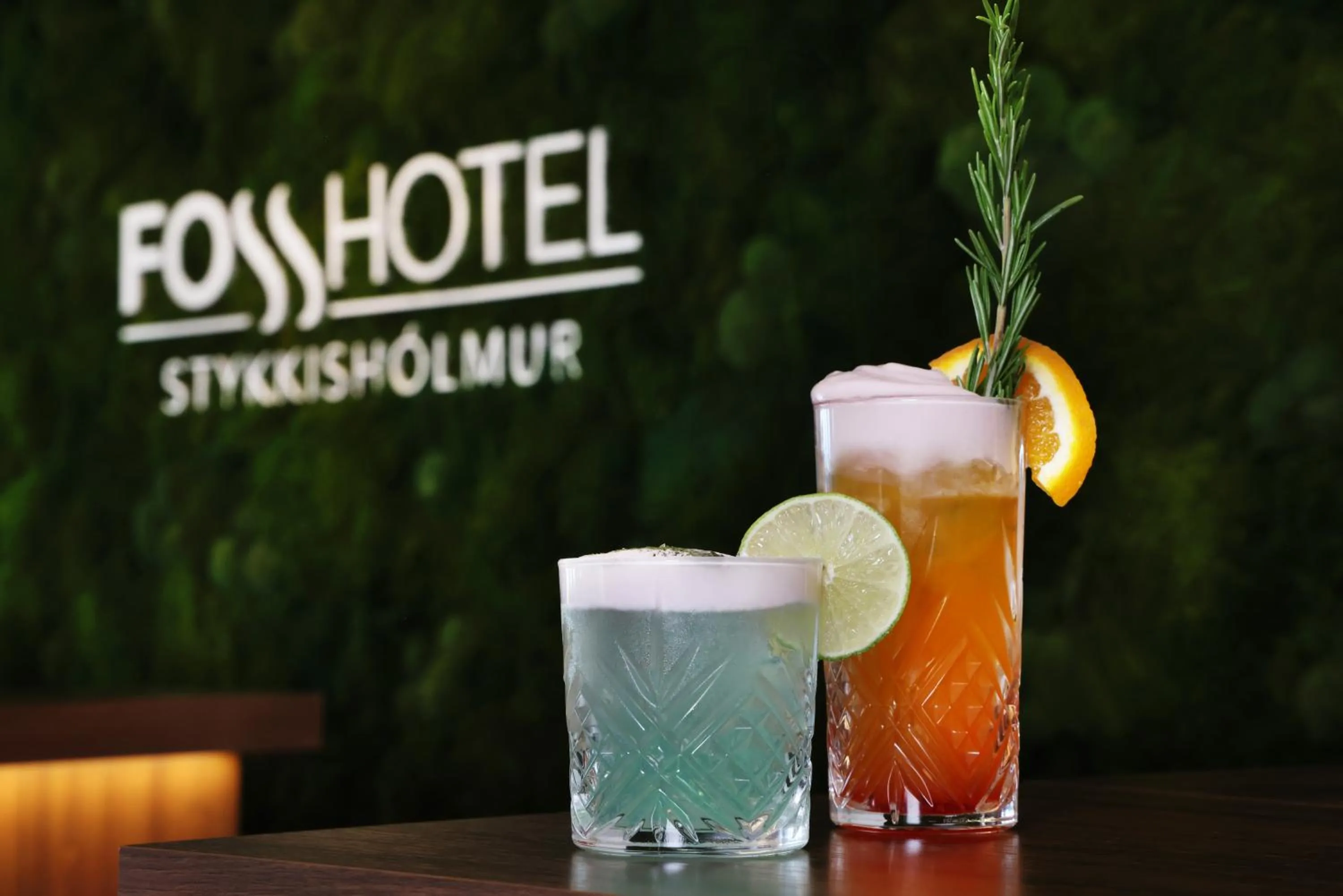 Food and drinks in Fosshotel Stykkisholmur