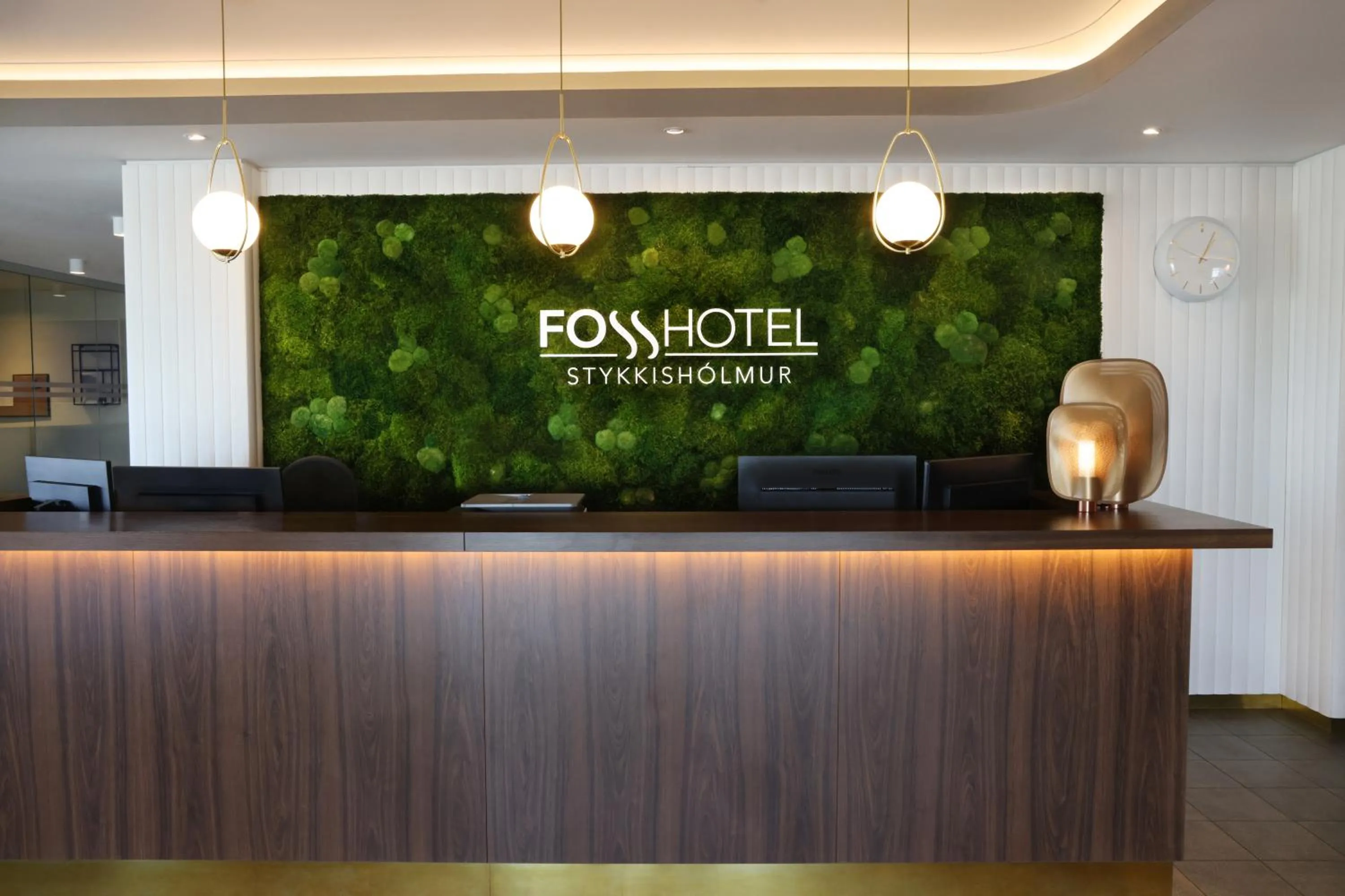 Lobby or reception in Fosshotel Stykkisholmur