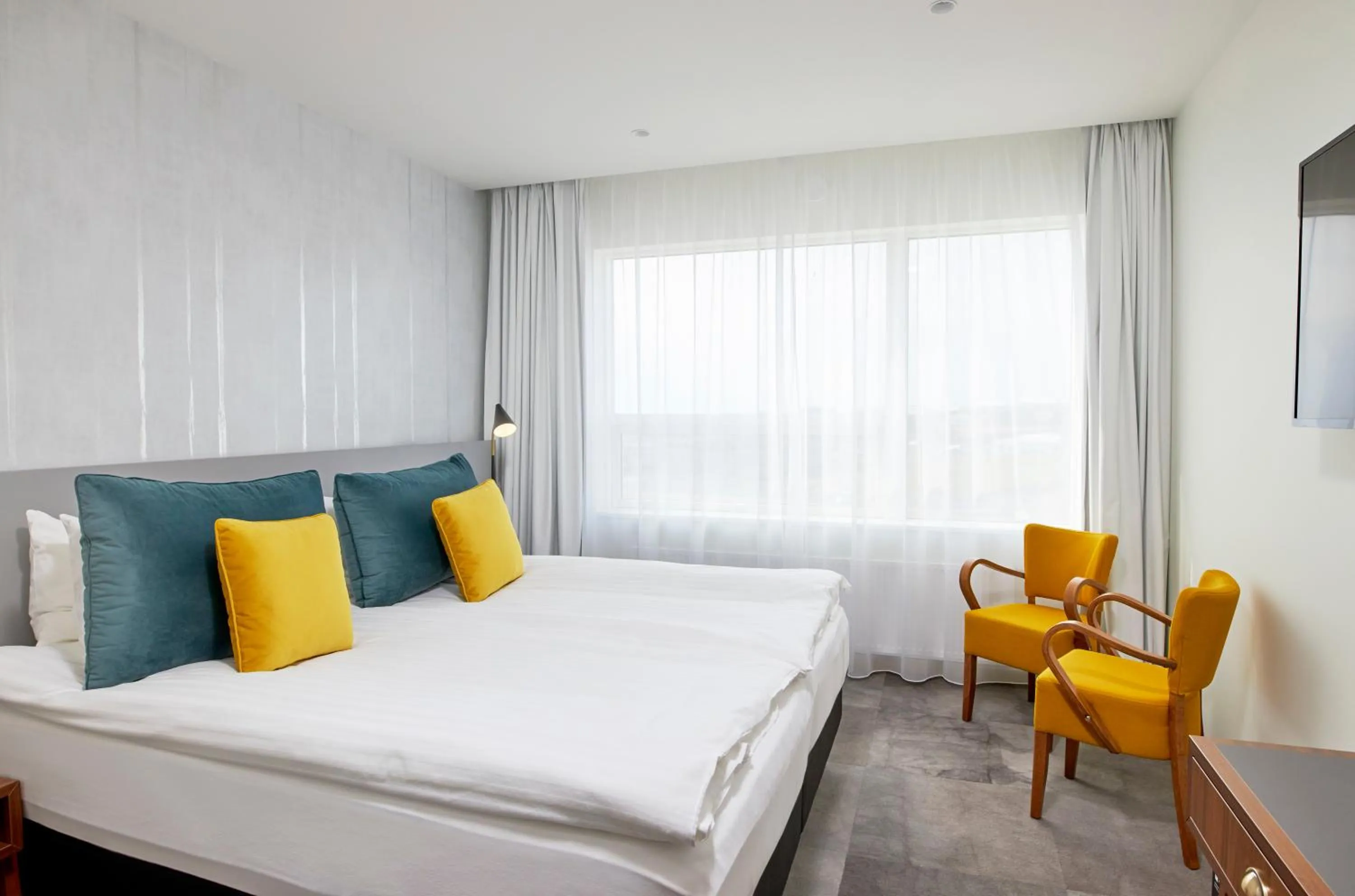 Bedroom, Bed in Fosshotel Stykkisholmur