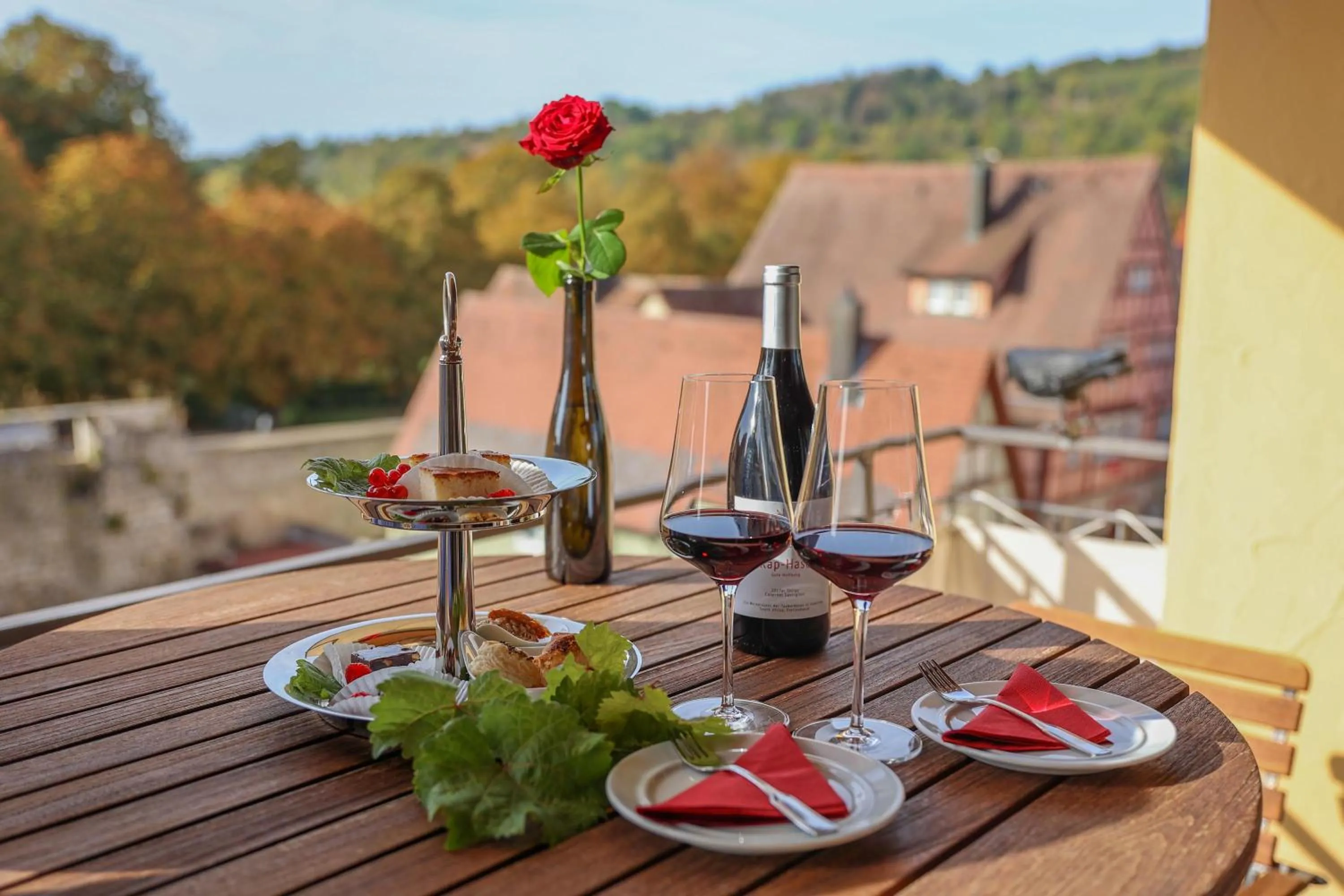 Balcony/Terrace in Laurentius Boutique-Hotel