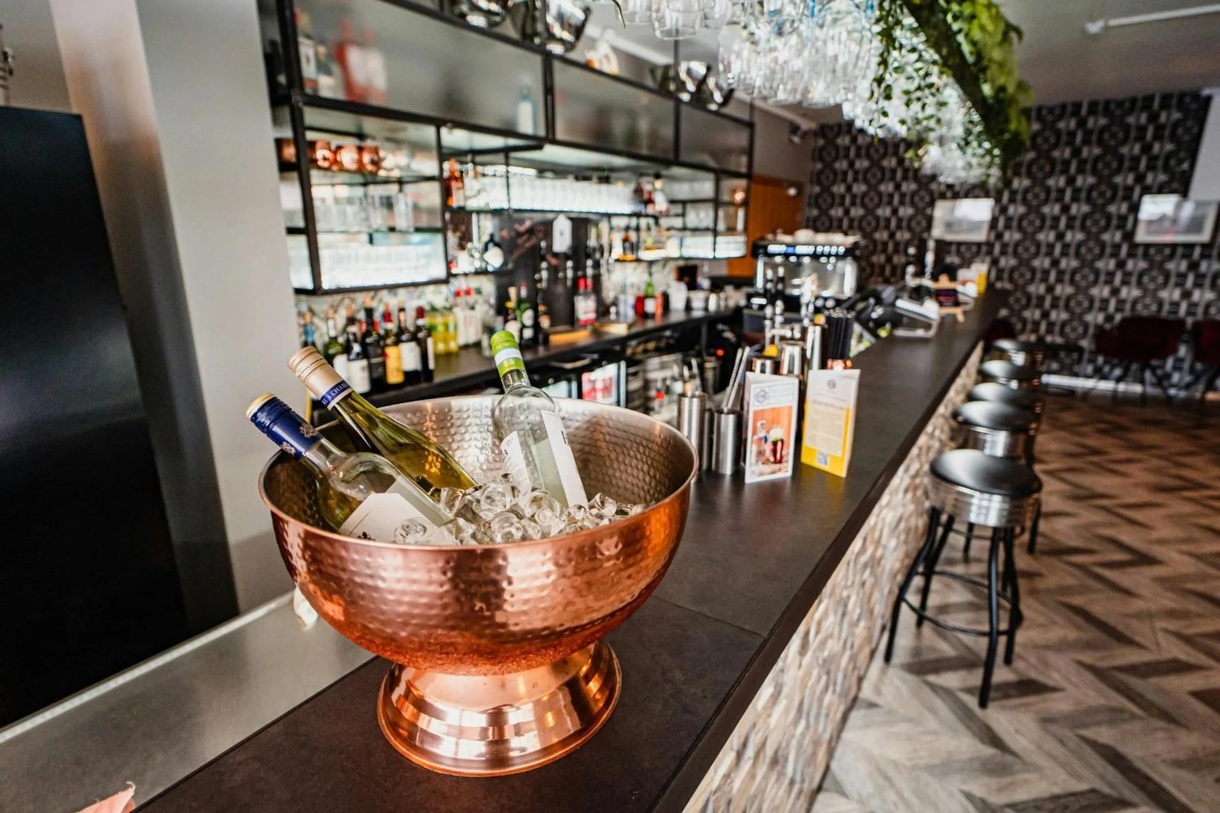 Lounge or bar in Hótel Valaskjálf