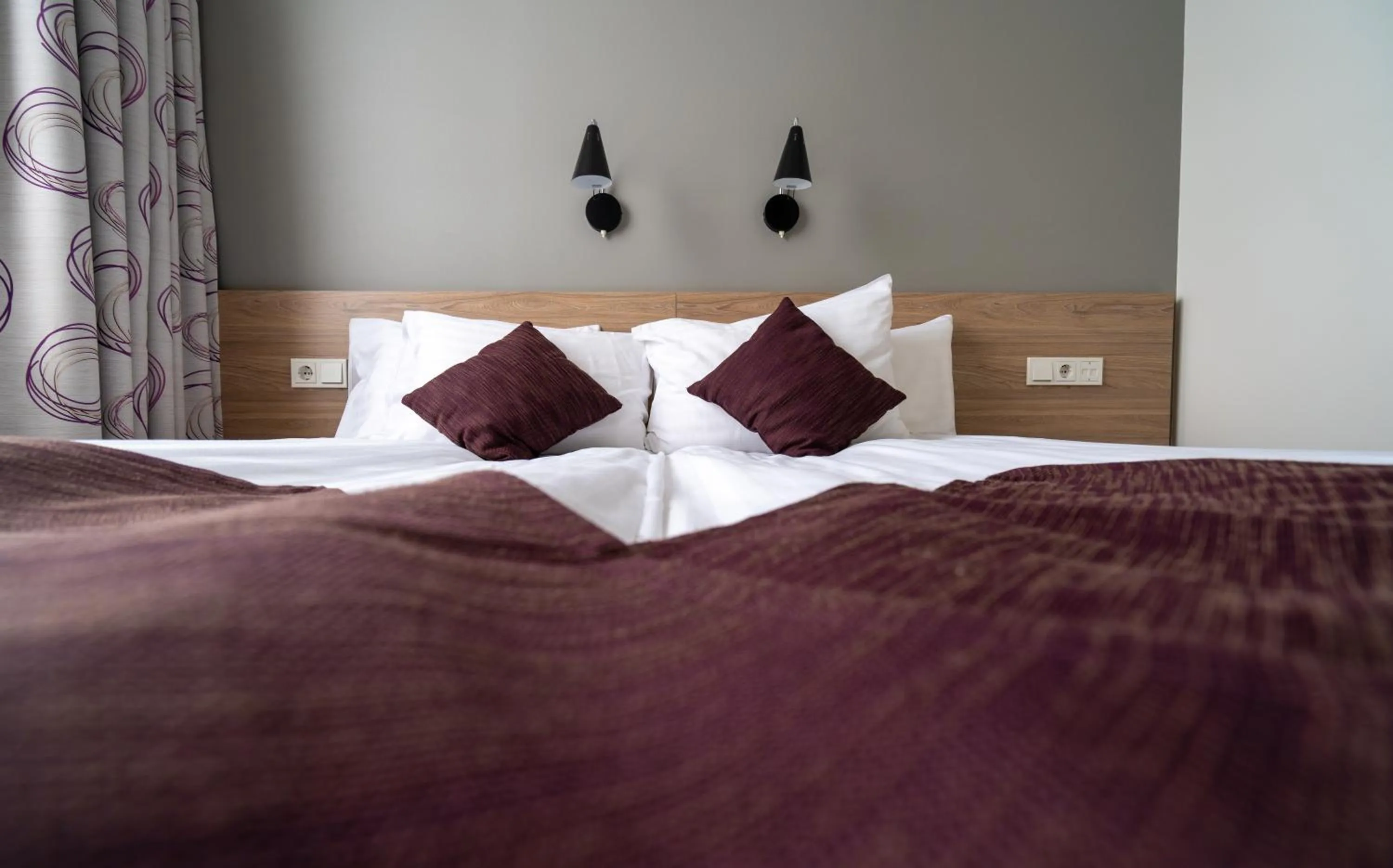 Bed in Hótel Valaskjálf