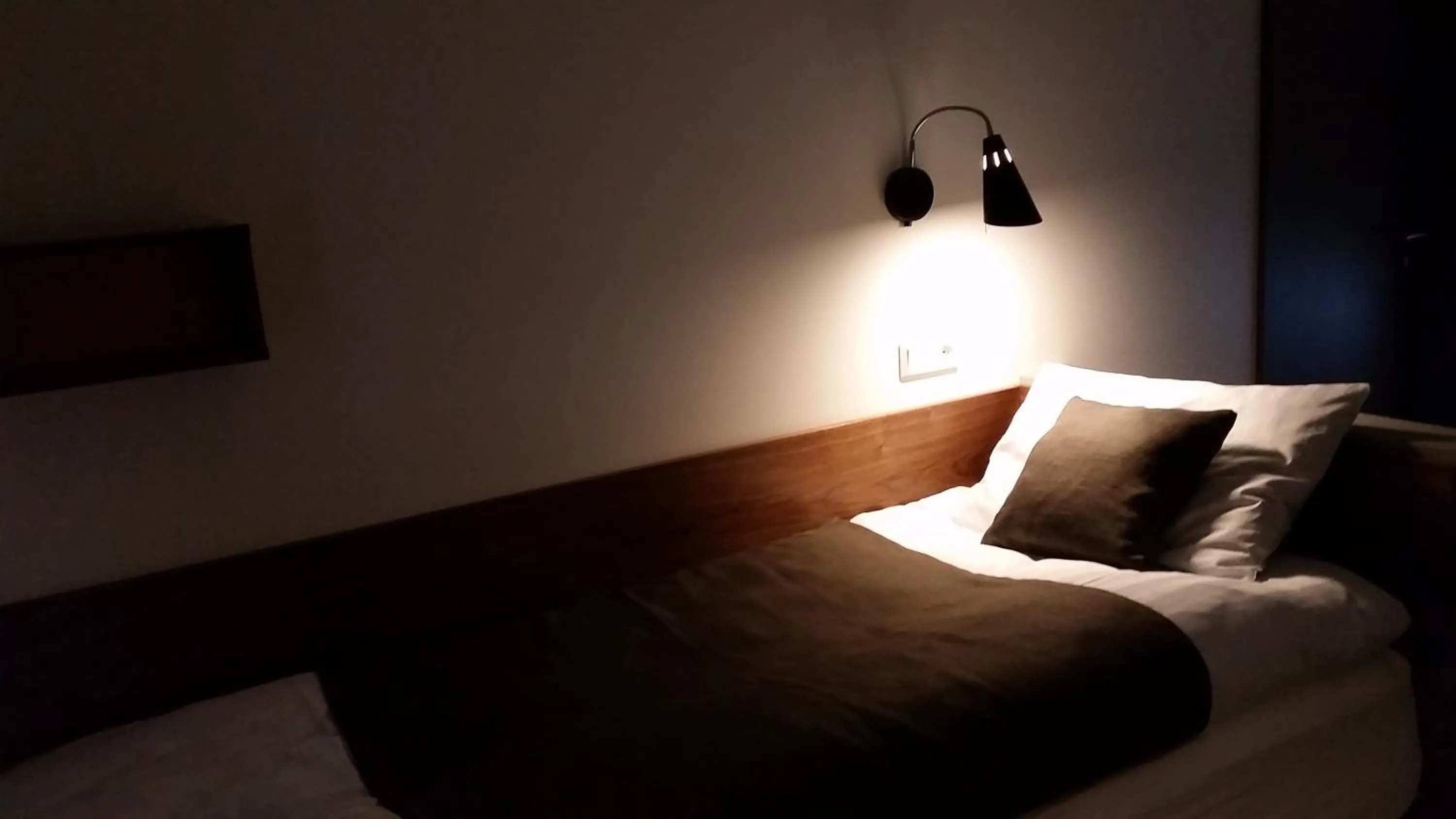 Bed in Hótel Valaskjálf