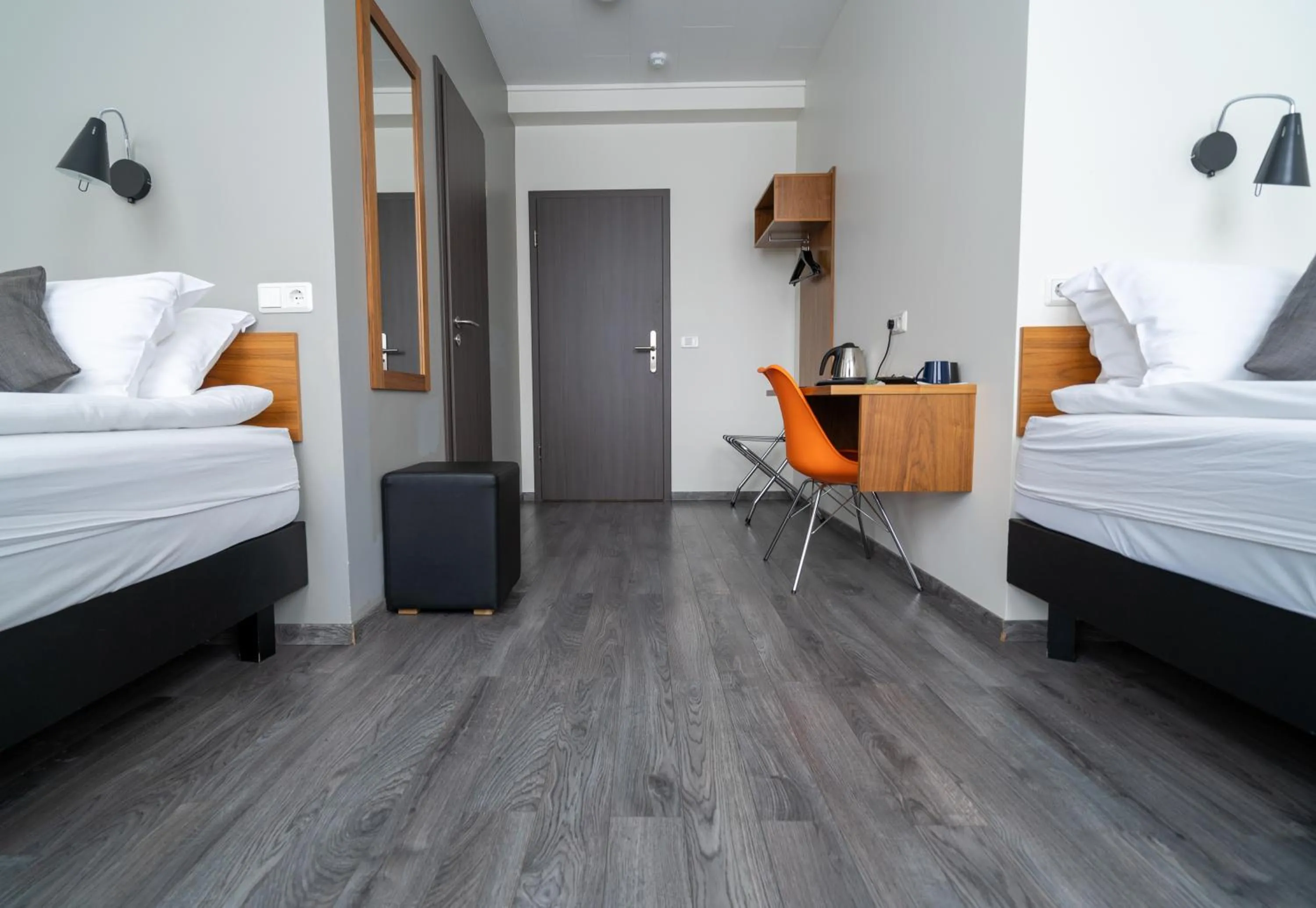 Bed in Hótel Valaskjálf