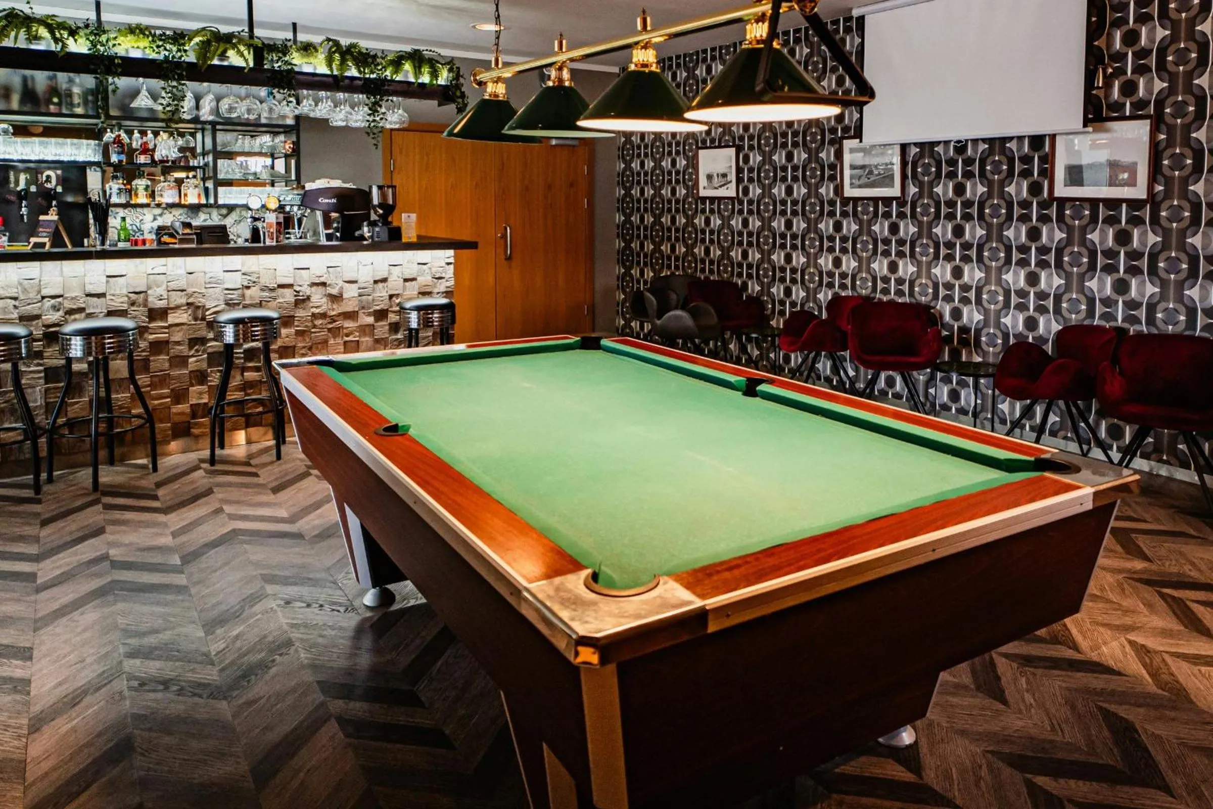 Lounge or bar in Hótel Valaskjálf