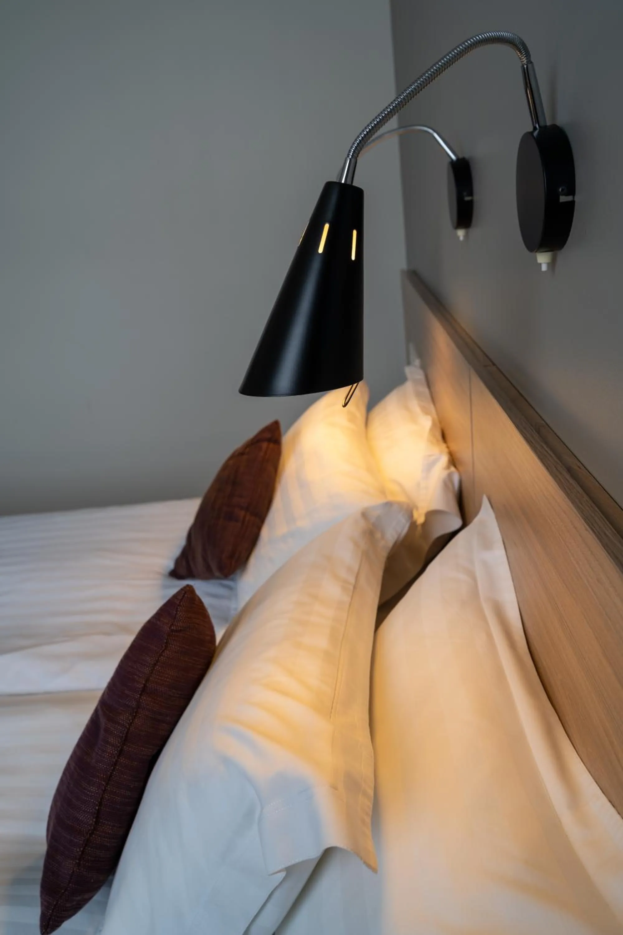 Bed in Hótel Valaskjálf