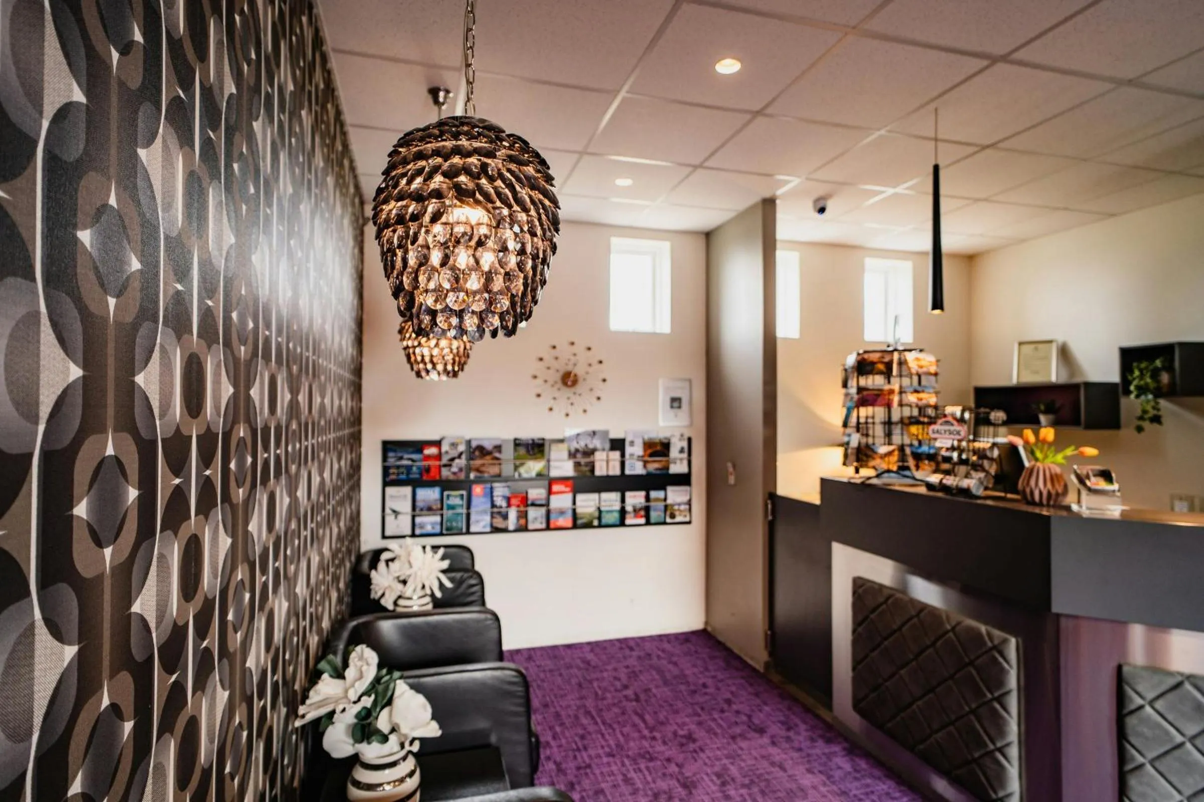 Lobby or reception in Hótel Valaskjálf