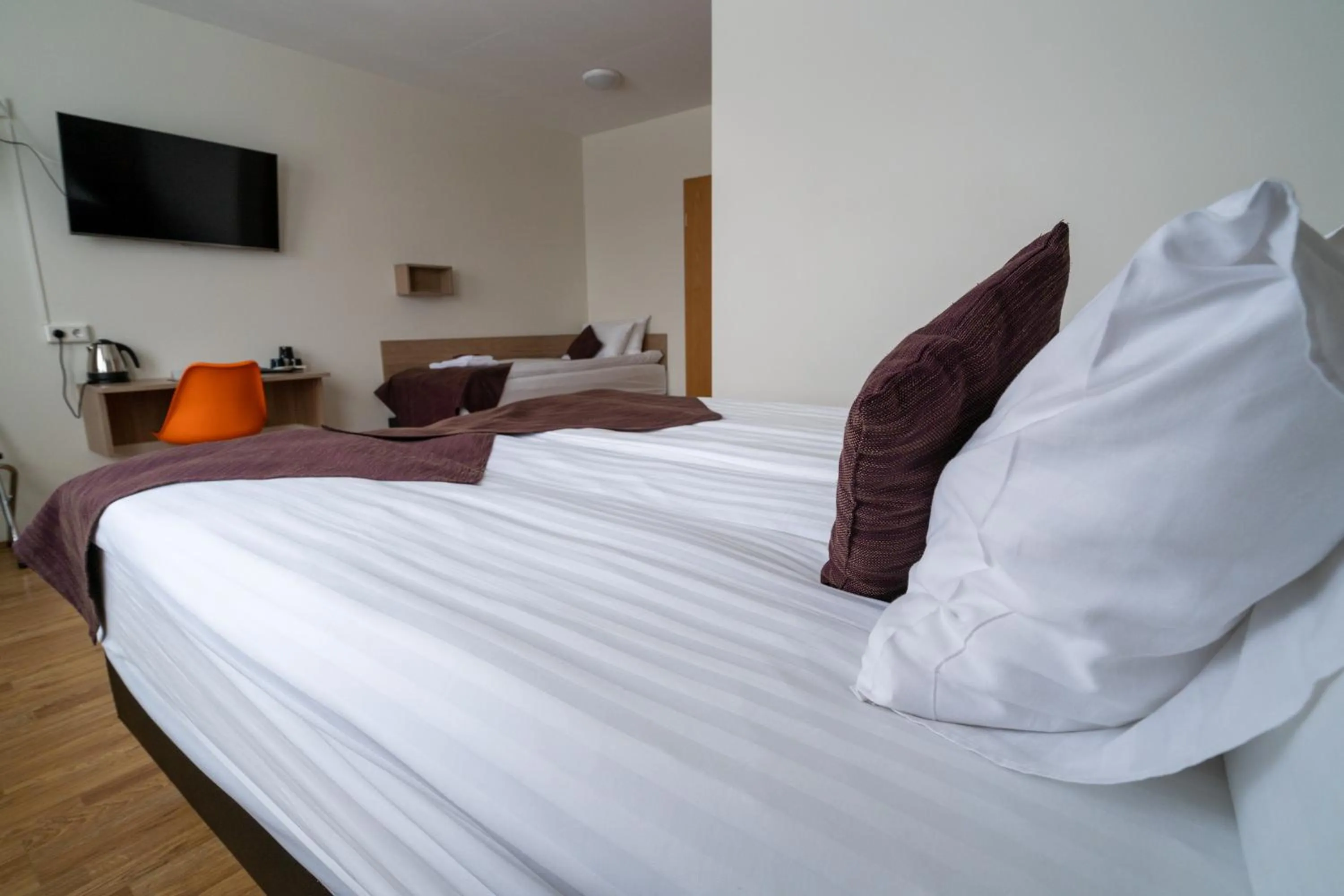 Bed in Hótel Valaskjálf