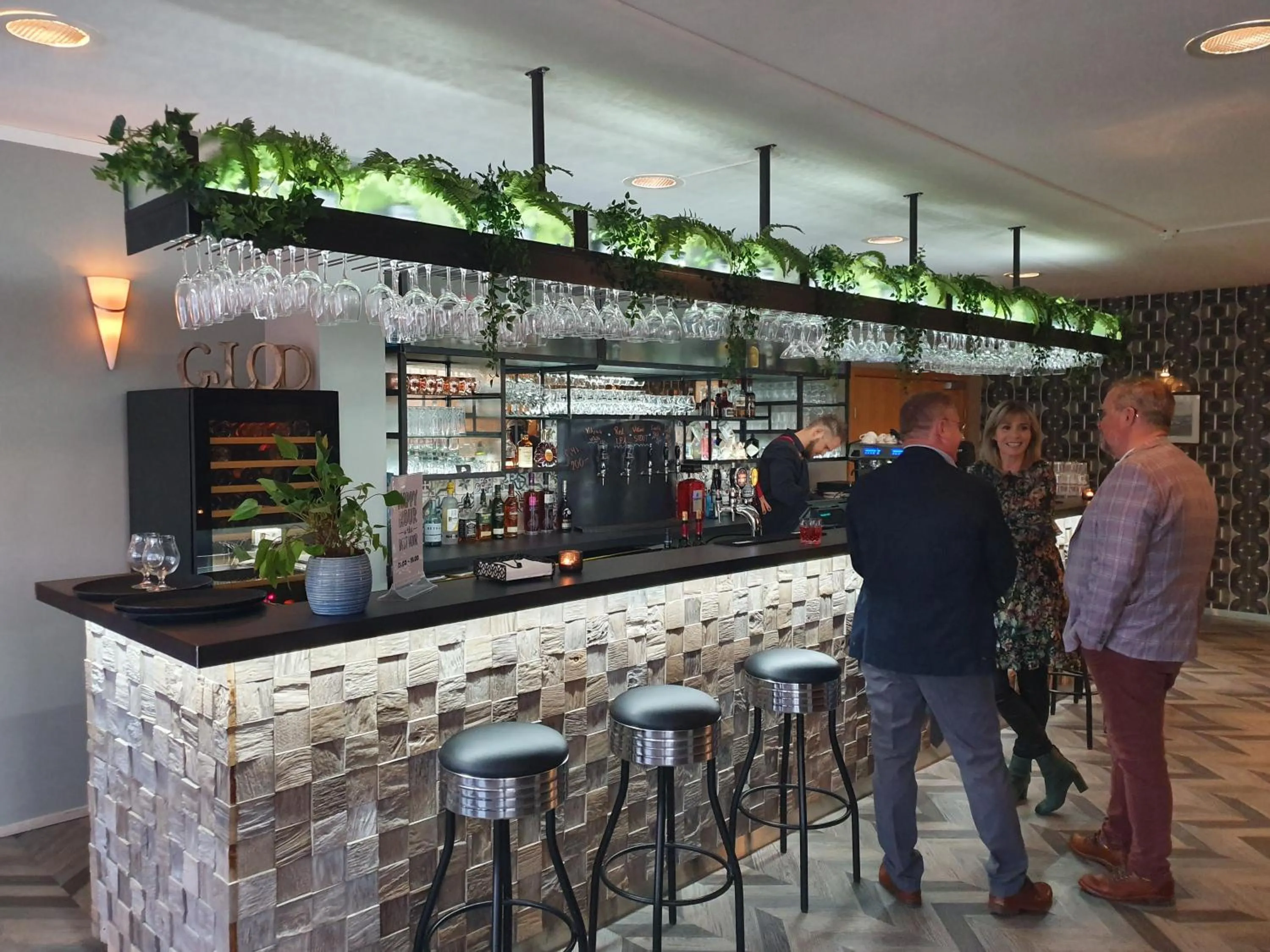 Lounge or bar in Hótel Valaskjálf