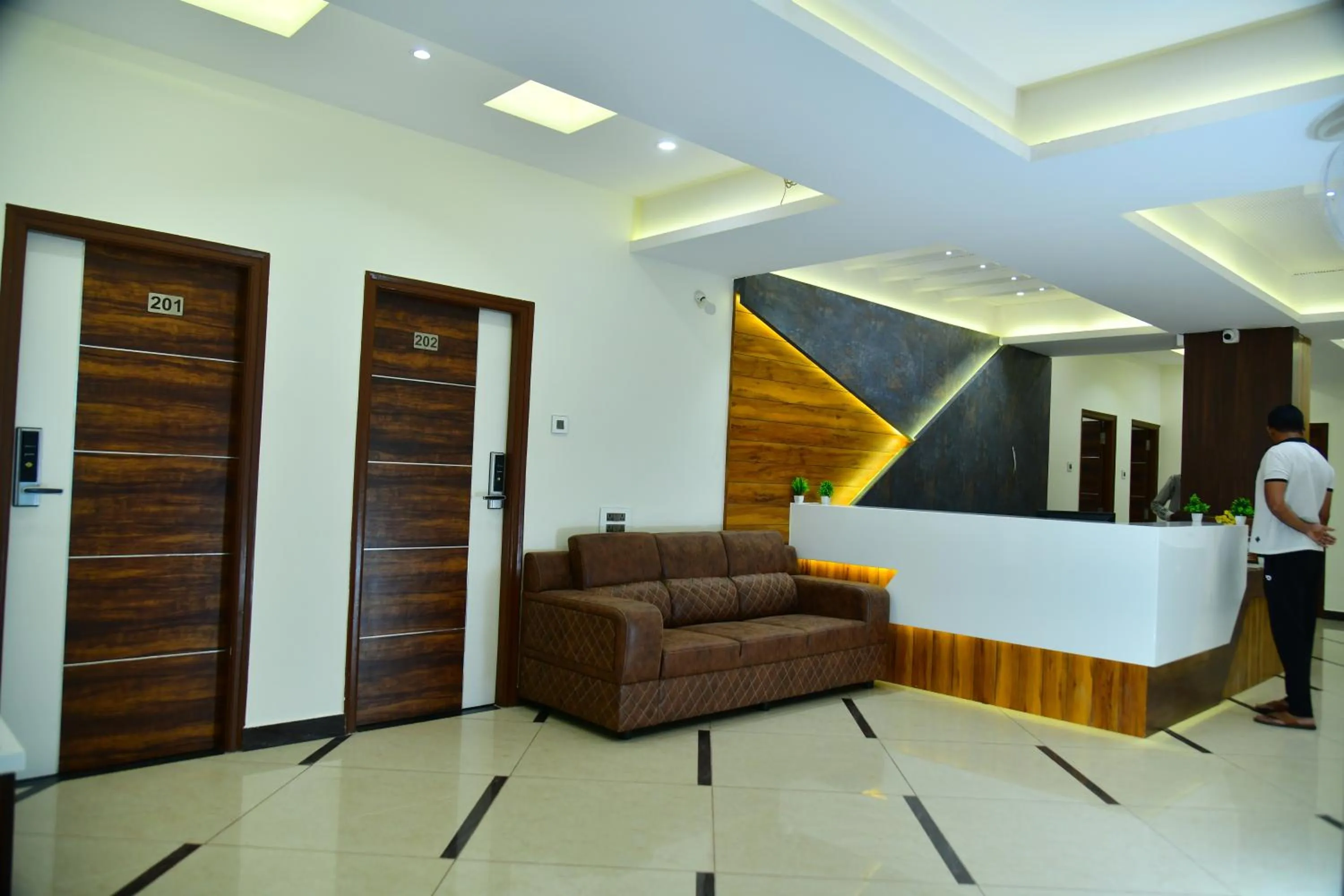 Seating area in RK COMFORTS