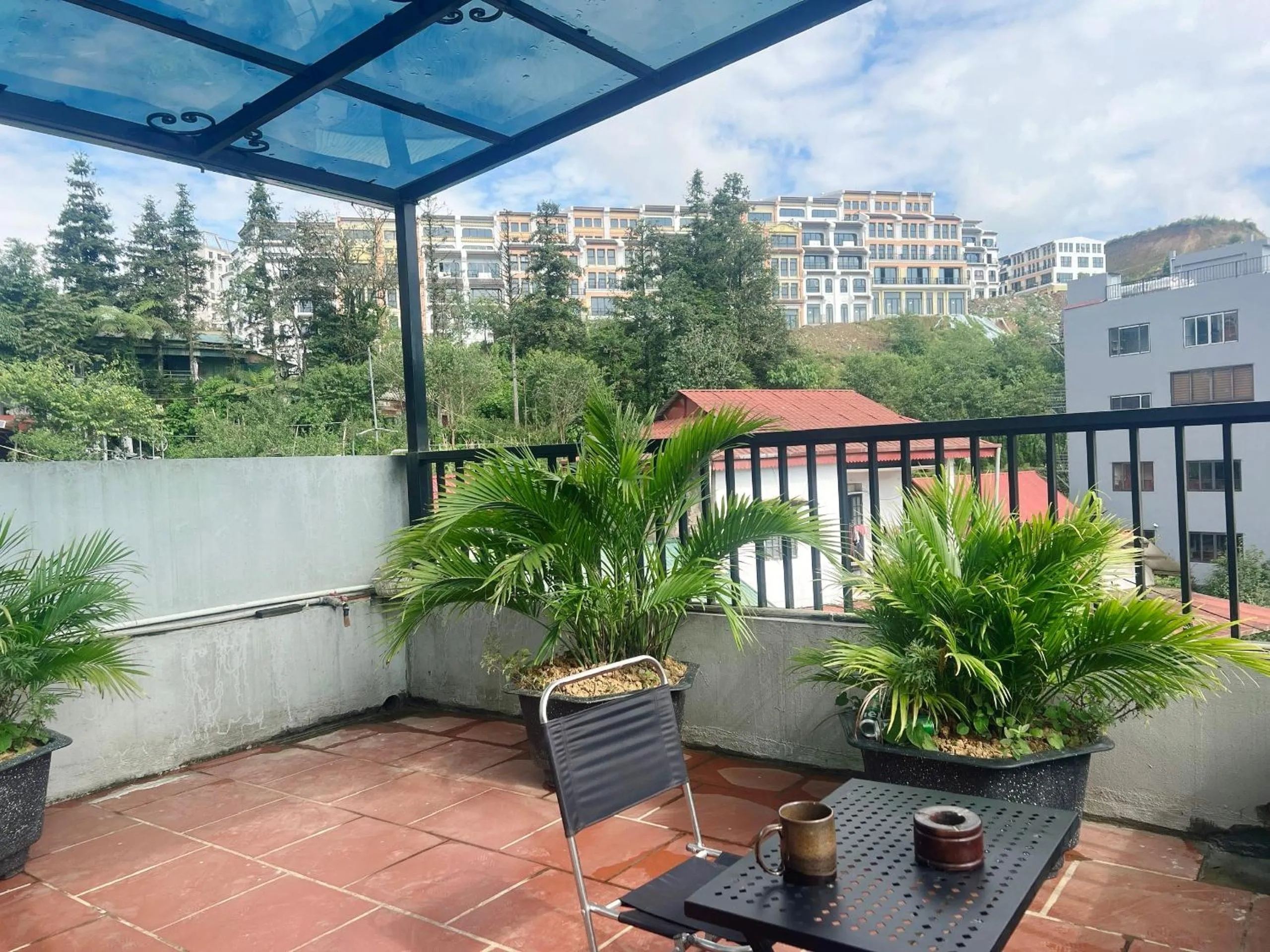 Patio in Apricot Garden Hotel Sapa