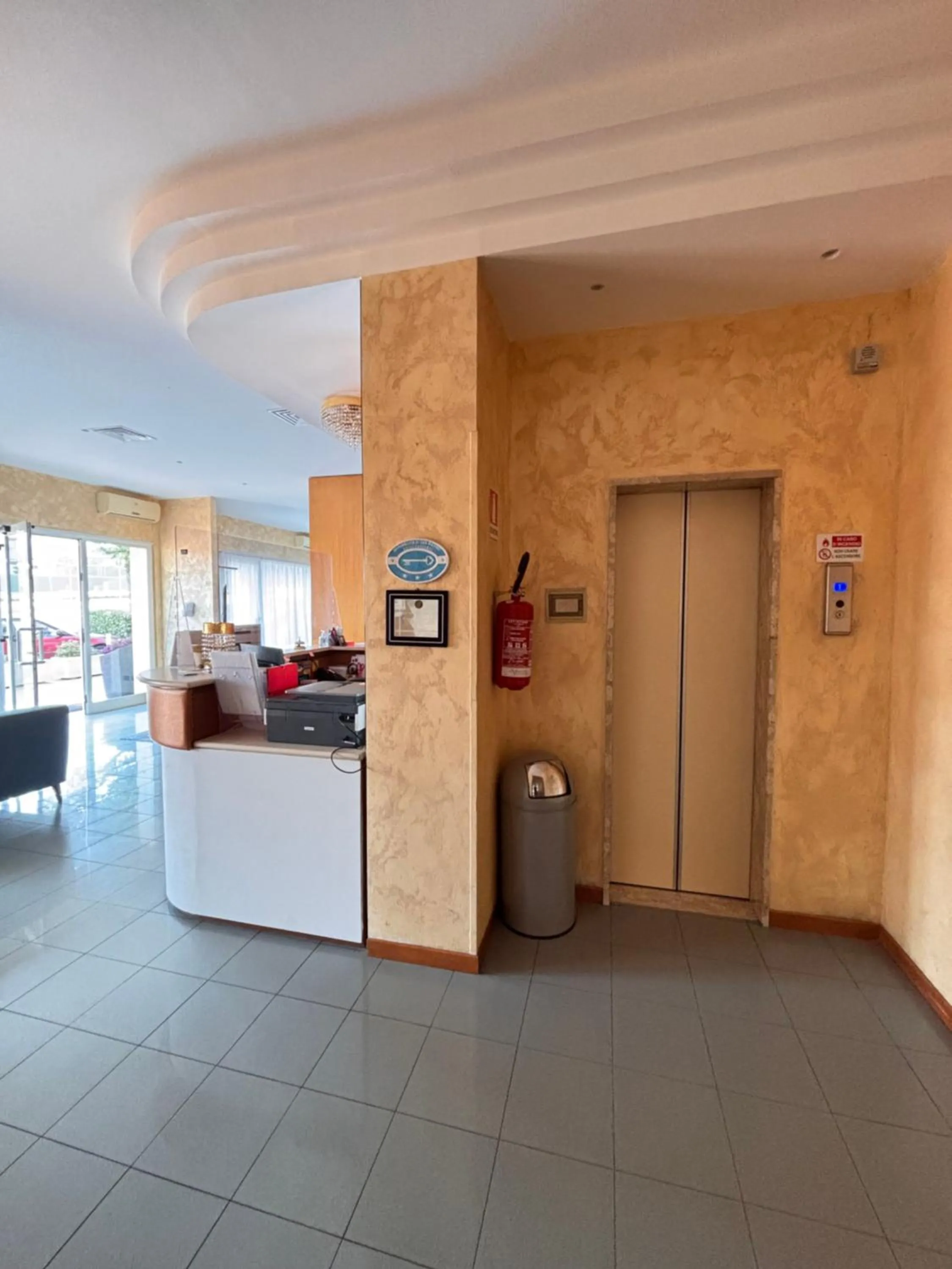 Lobby or reception in Hotel Crocenzi