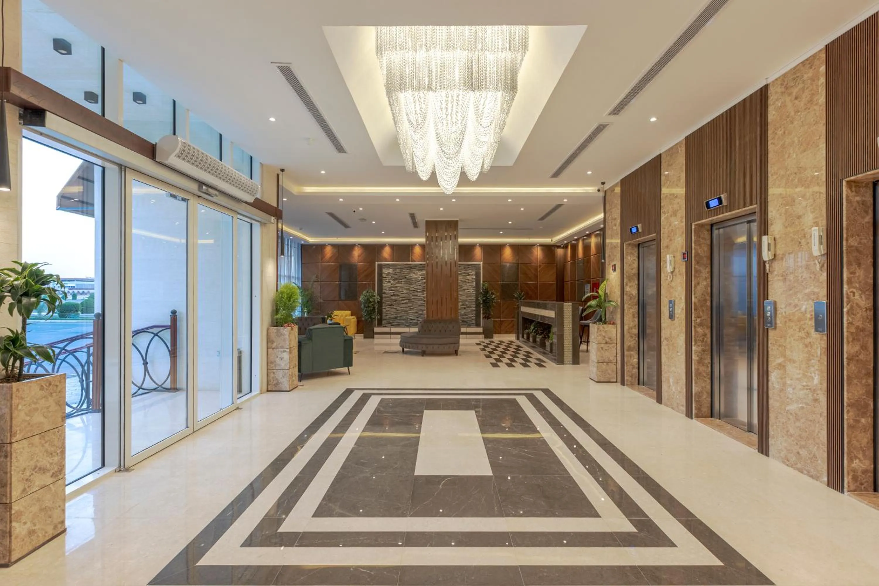 Lobby or reception in The Seasons Hotel
