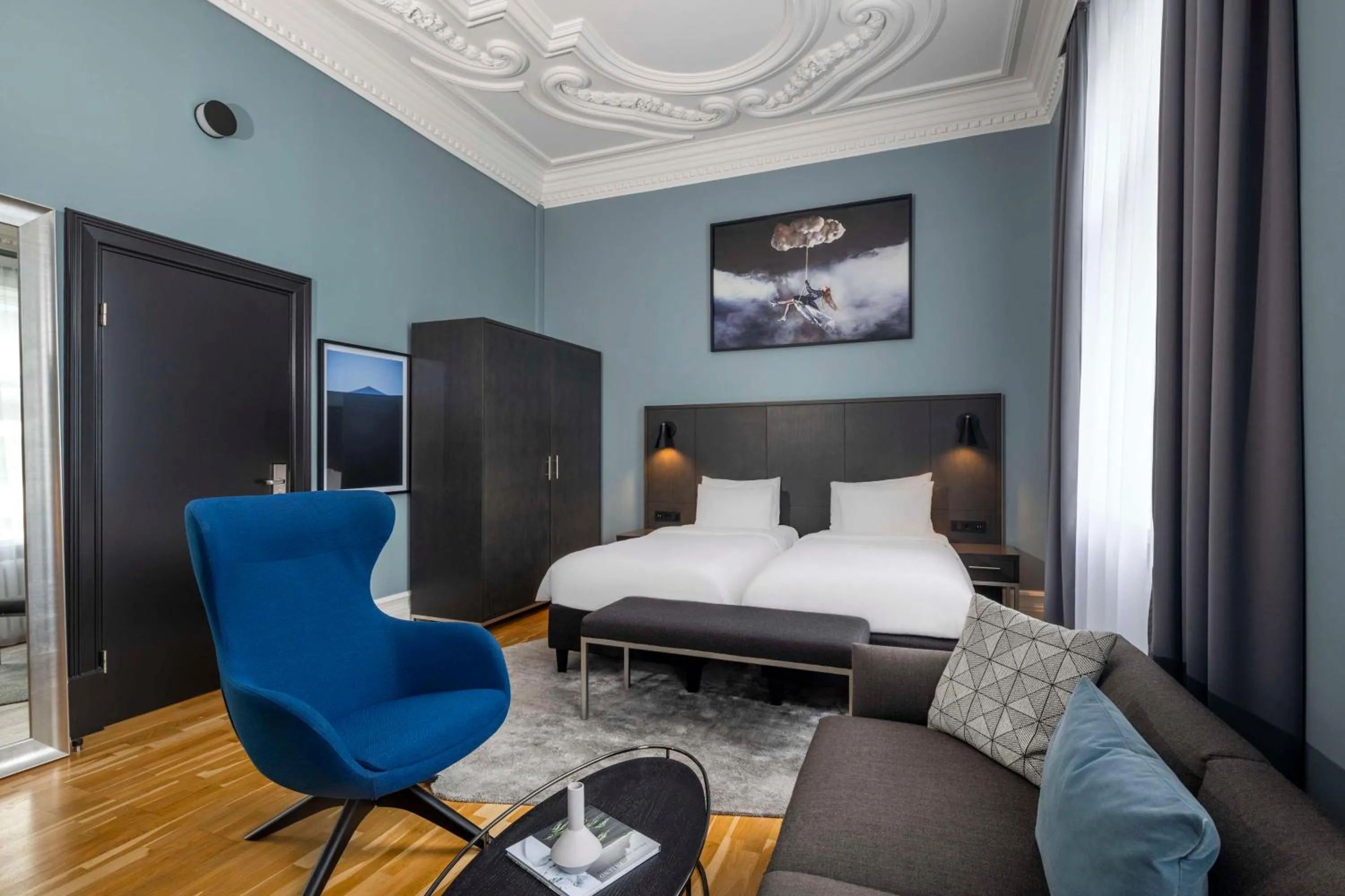 Bedroom, Bed in Radisson Blu 1919 Hotel, Reykjavík