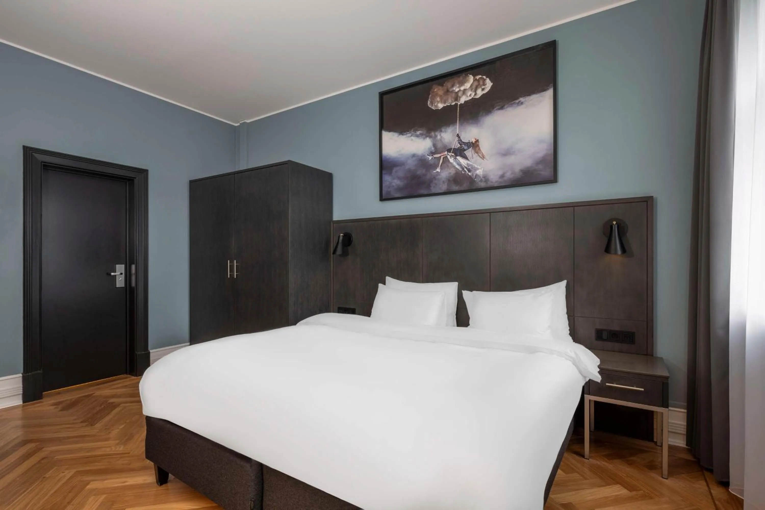 Bedroom, Bed in Radisson Blu 1919 Hotel, Reykjavík