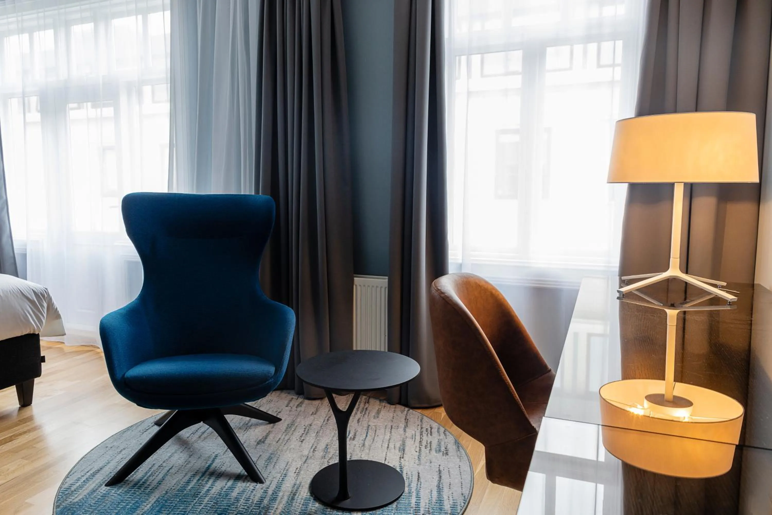 Bed in Radisson Blu 1919 Hotel, Reykjavík