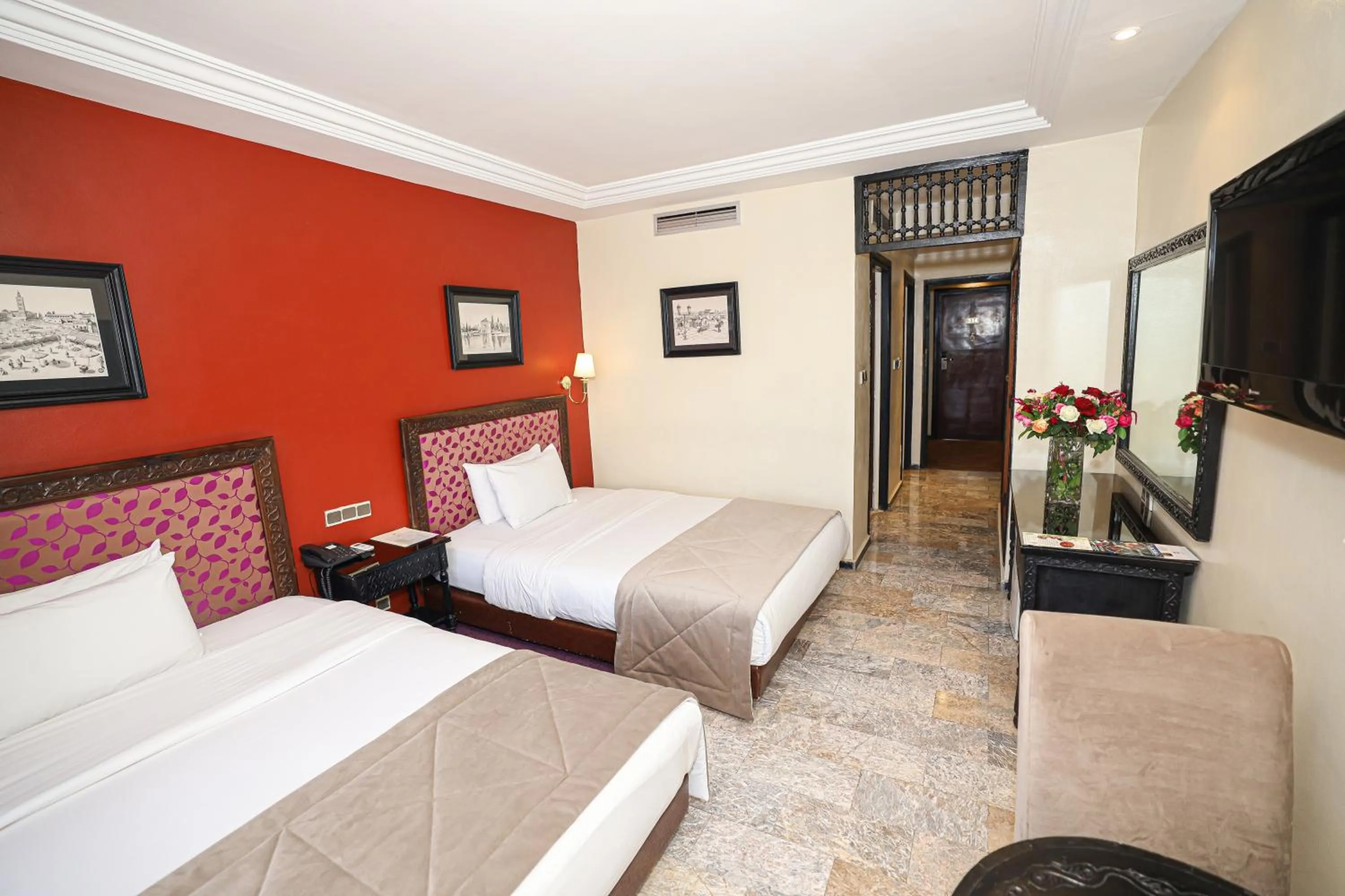 Bedroom, Bed in El Andalous Lounge & Spa Hotel