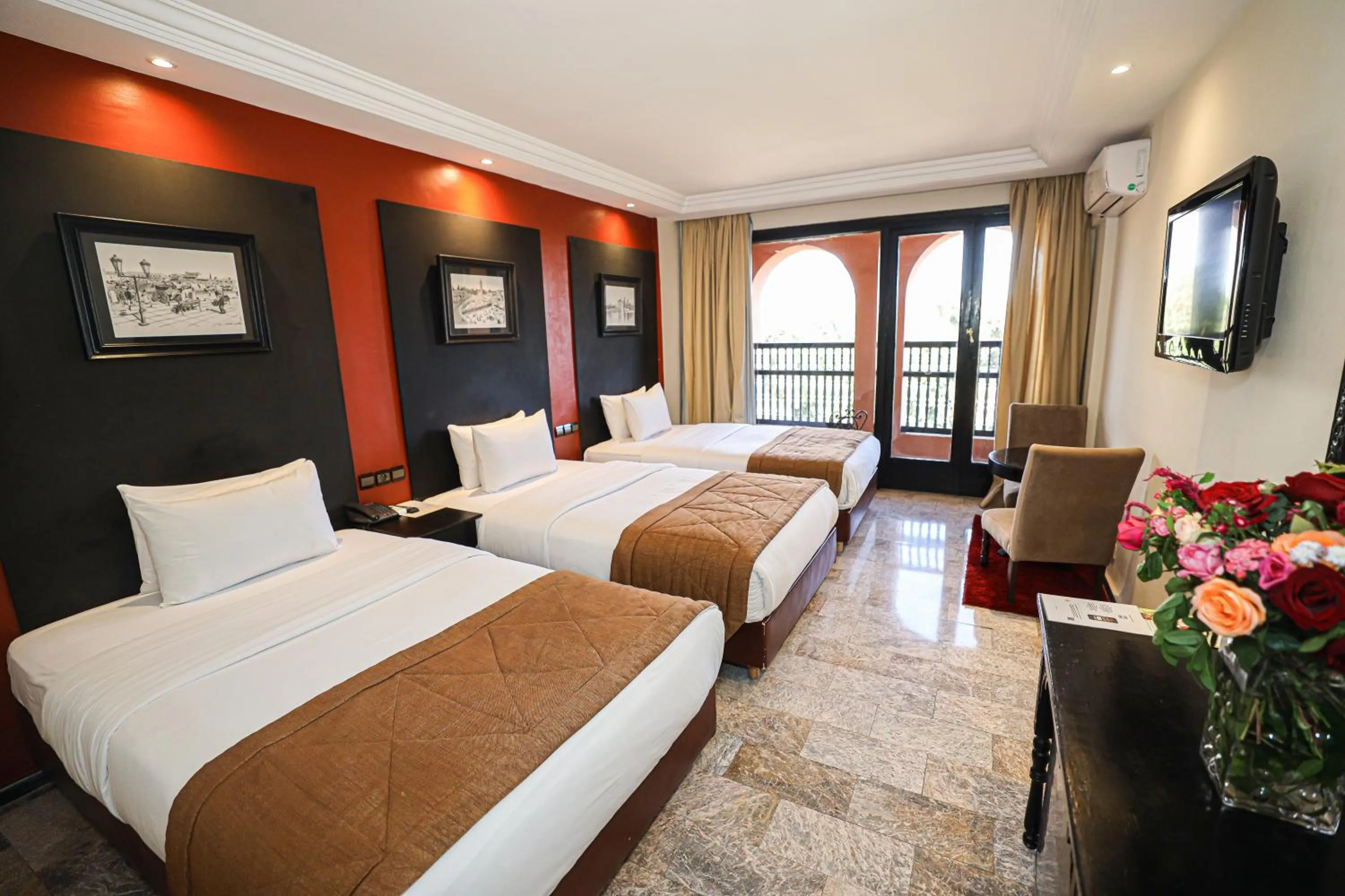 Bedroom, Bed in El Andalous Lounge & Spa Hotel