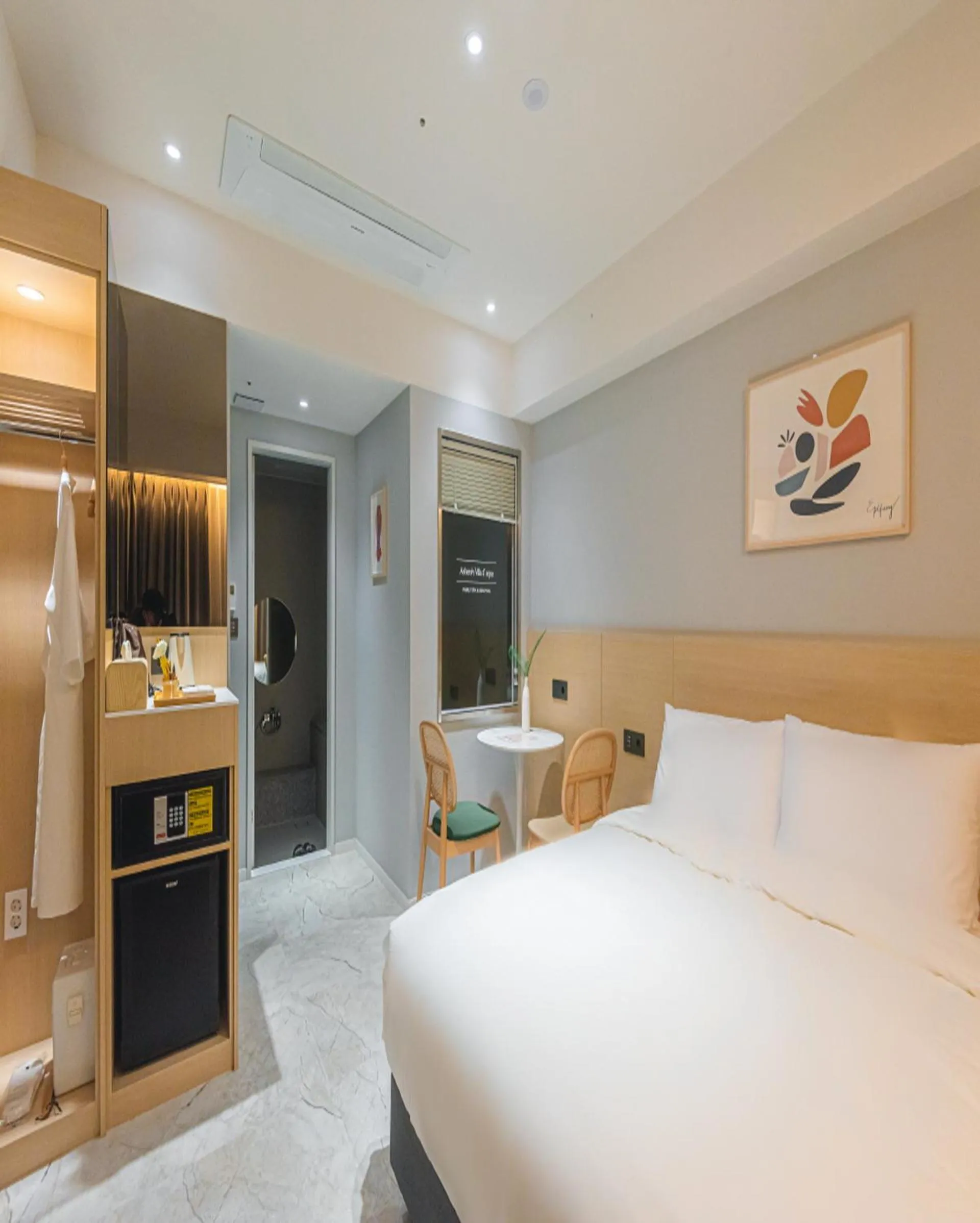 Bed in Asherah Villa d' aqua Hotel