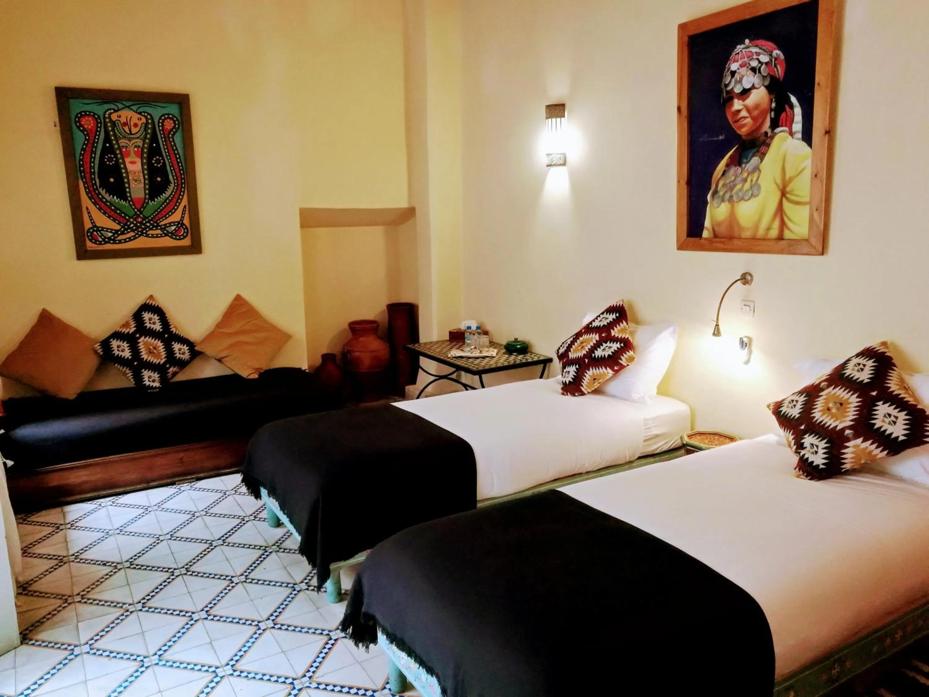 Bed in Riad Al Zahia