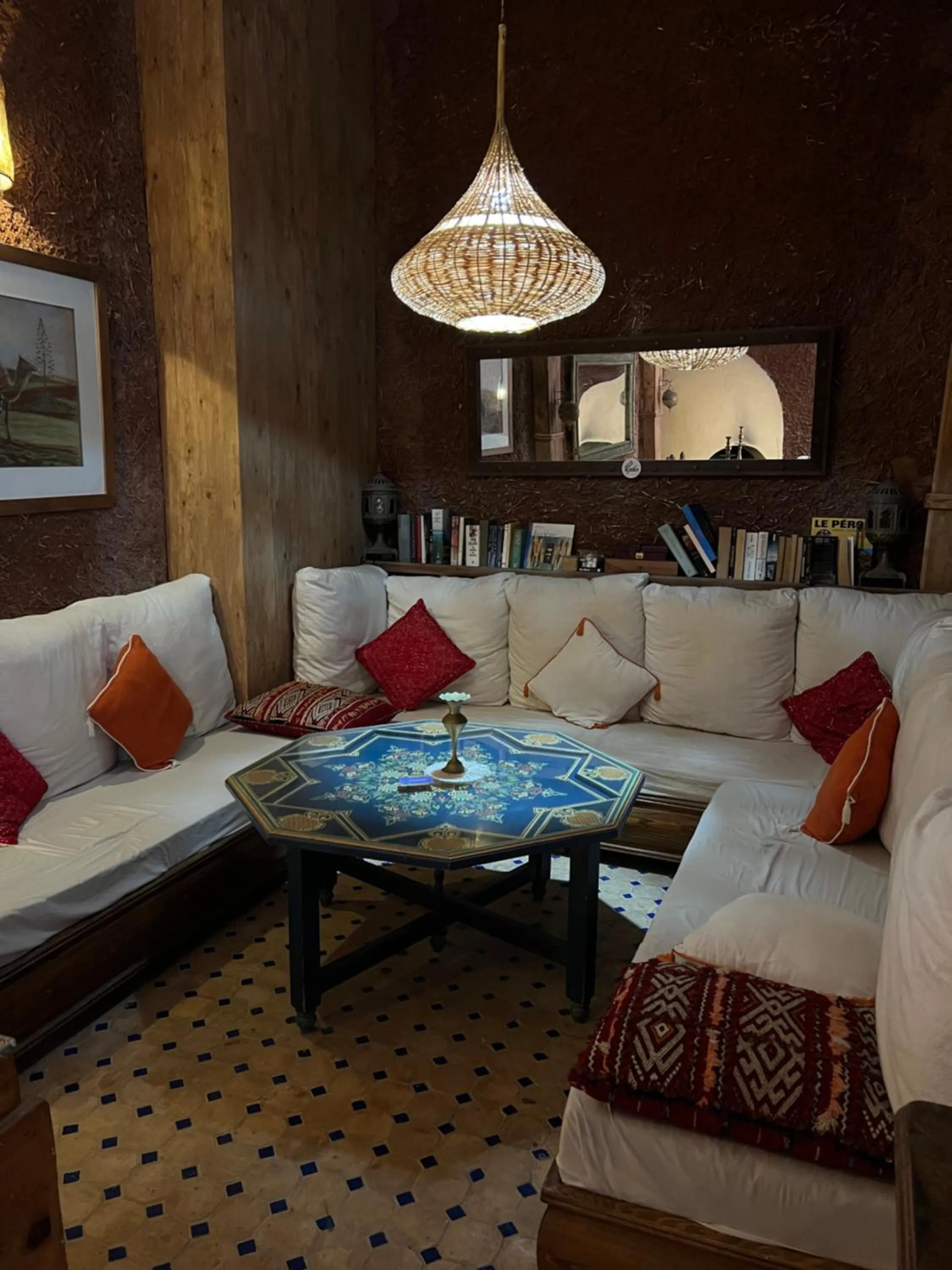 Communal lounge/ TV room in Riad Al Zahia